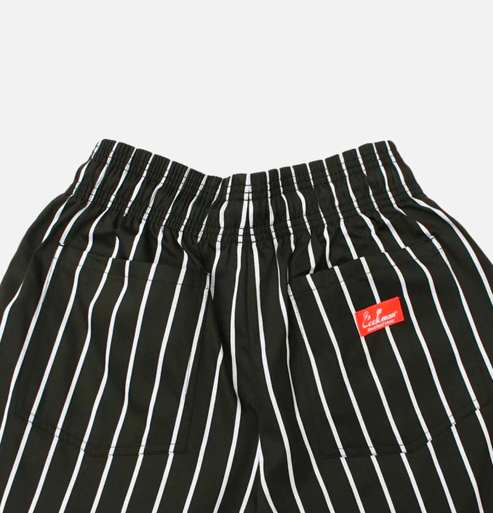 COOKMAN Shorts<Chef Short Stripe Black