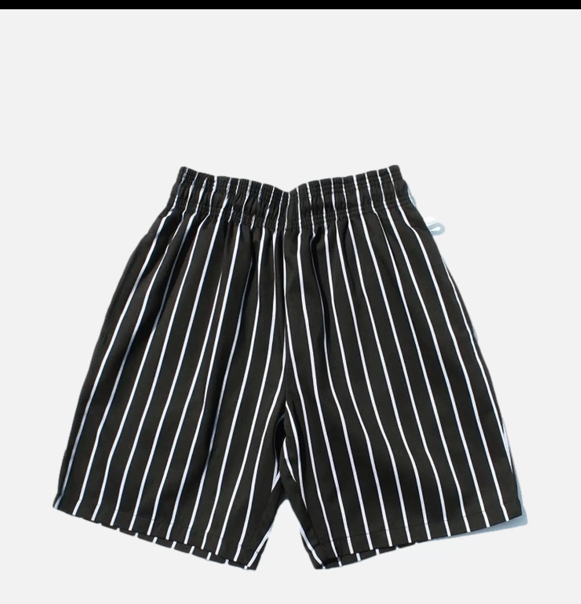 COOKMAN Shorts<Chef Short Stripe Black