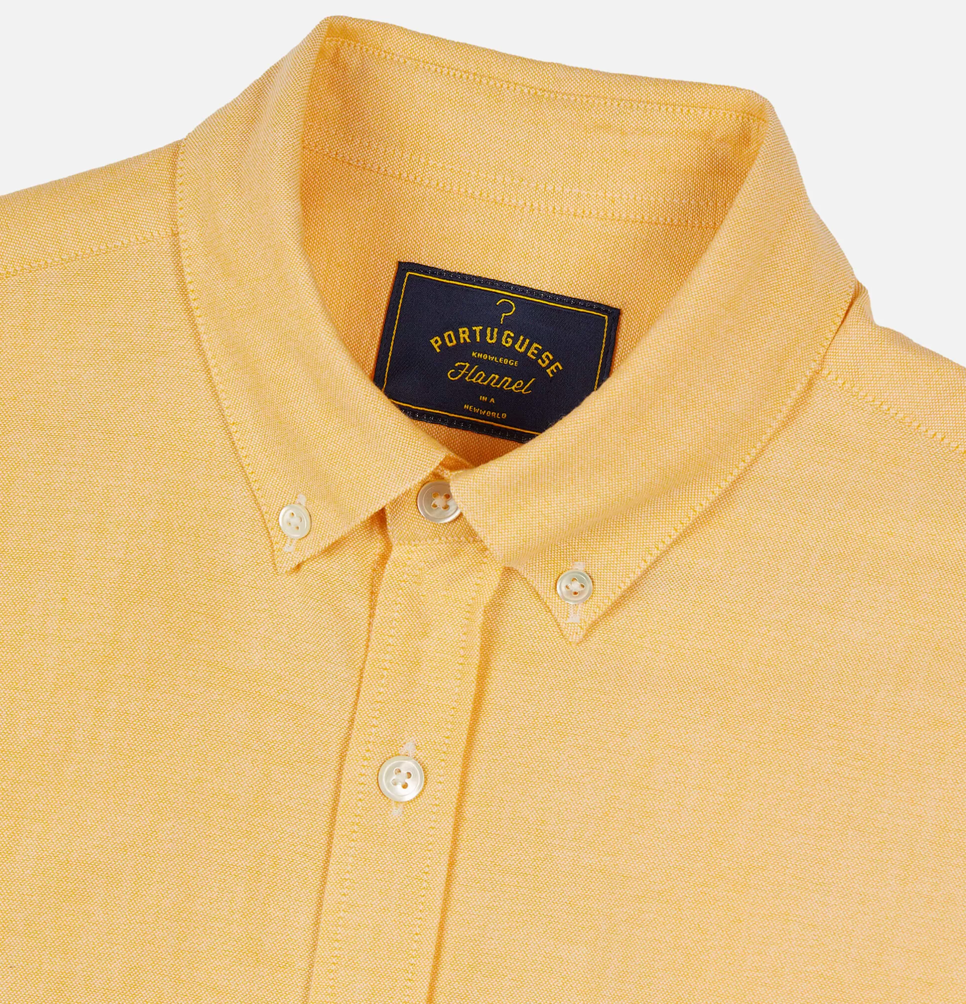 PORTUGUESE FLANNEL Shirts & Polos<Chemise Belavista Yellow