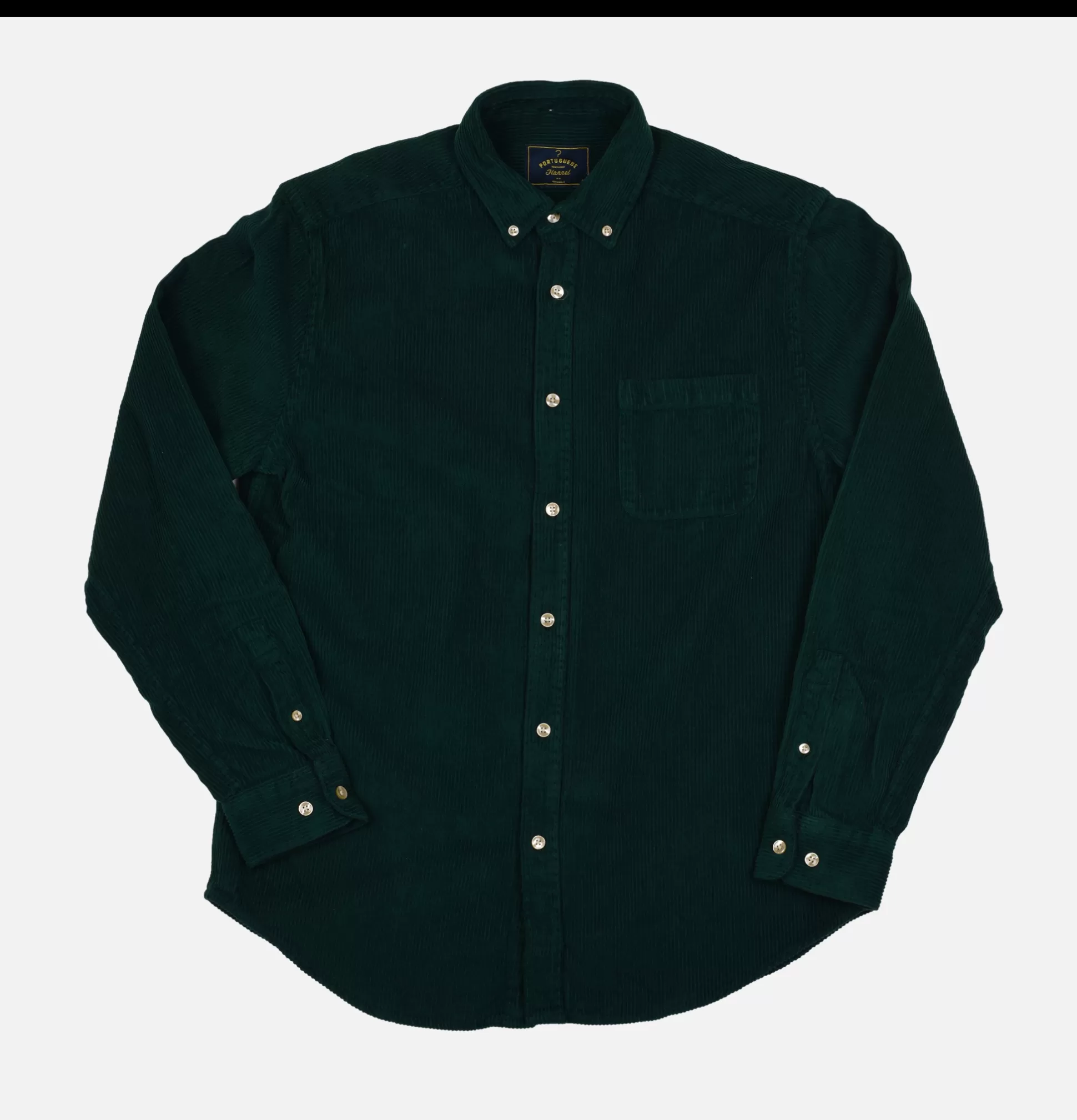 PORTUGUESE FLANNEL Shirts & Polos<Chemise Lobo Green