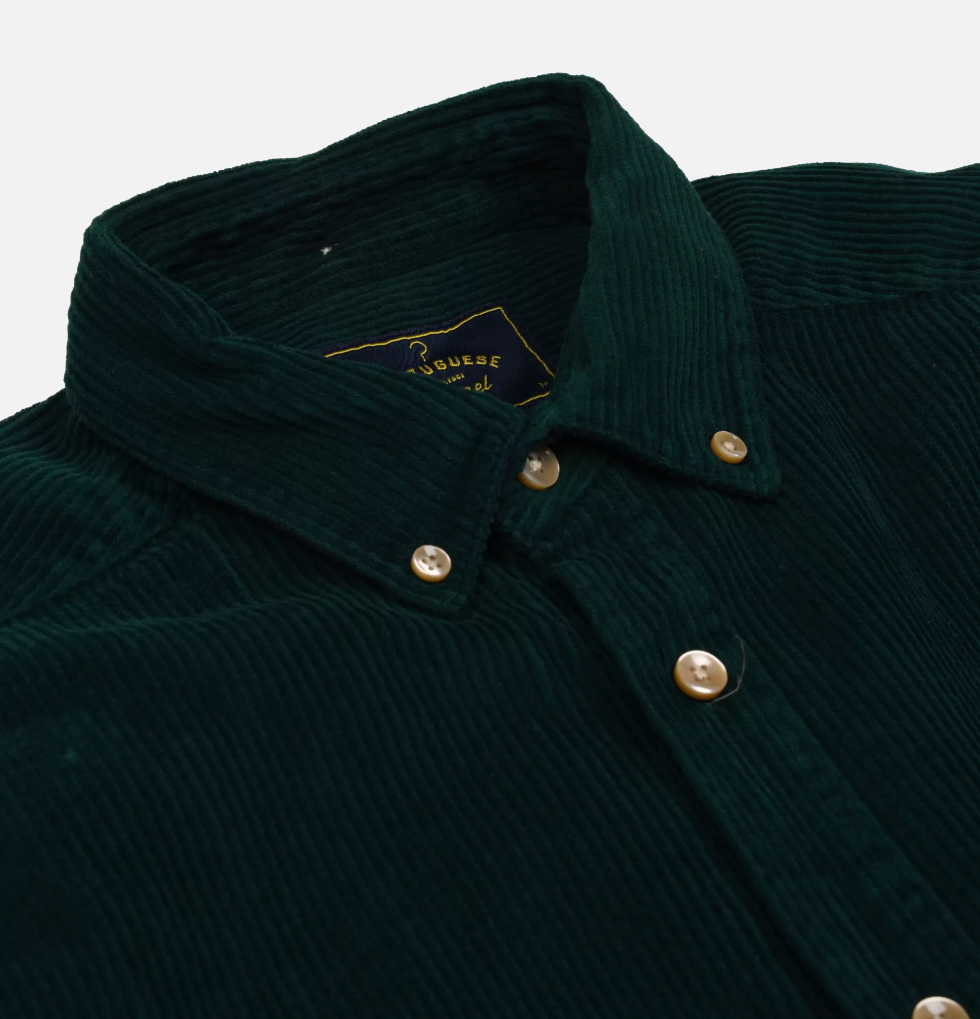 PORTUGUESE FLANNEL Shirts & Polos<Chemise Lobo Green