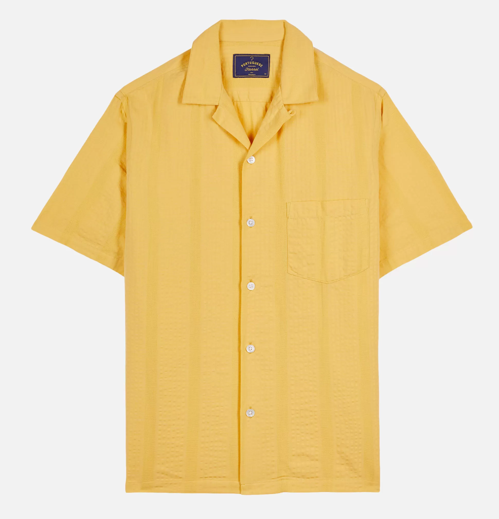 PORTUGUESE FLANNEL Shirts & Polos<Chemise Praia Yellow