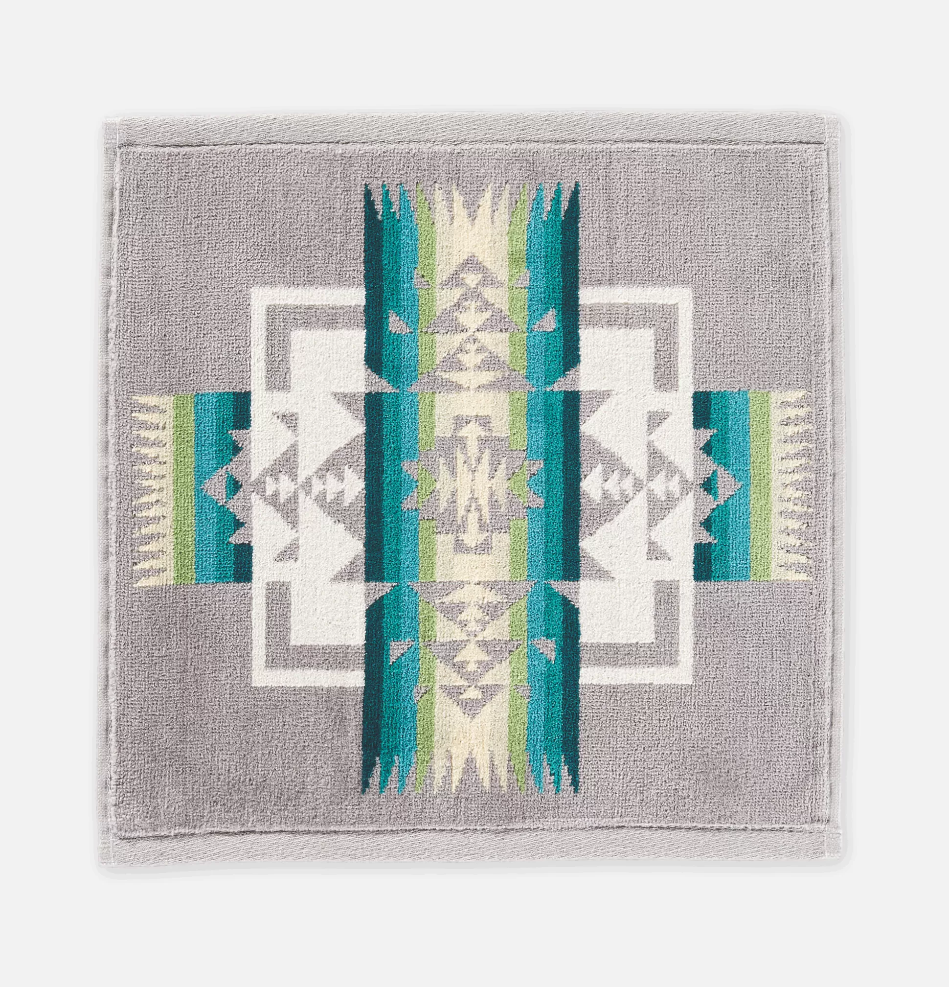 PENDLETON Maison<Chief Jacquard Face Towel Grey