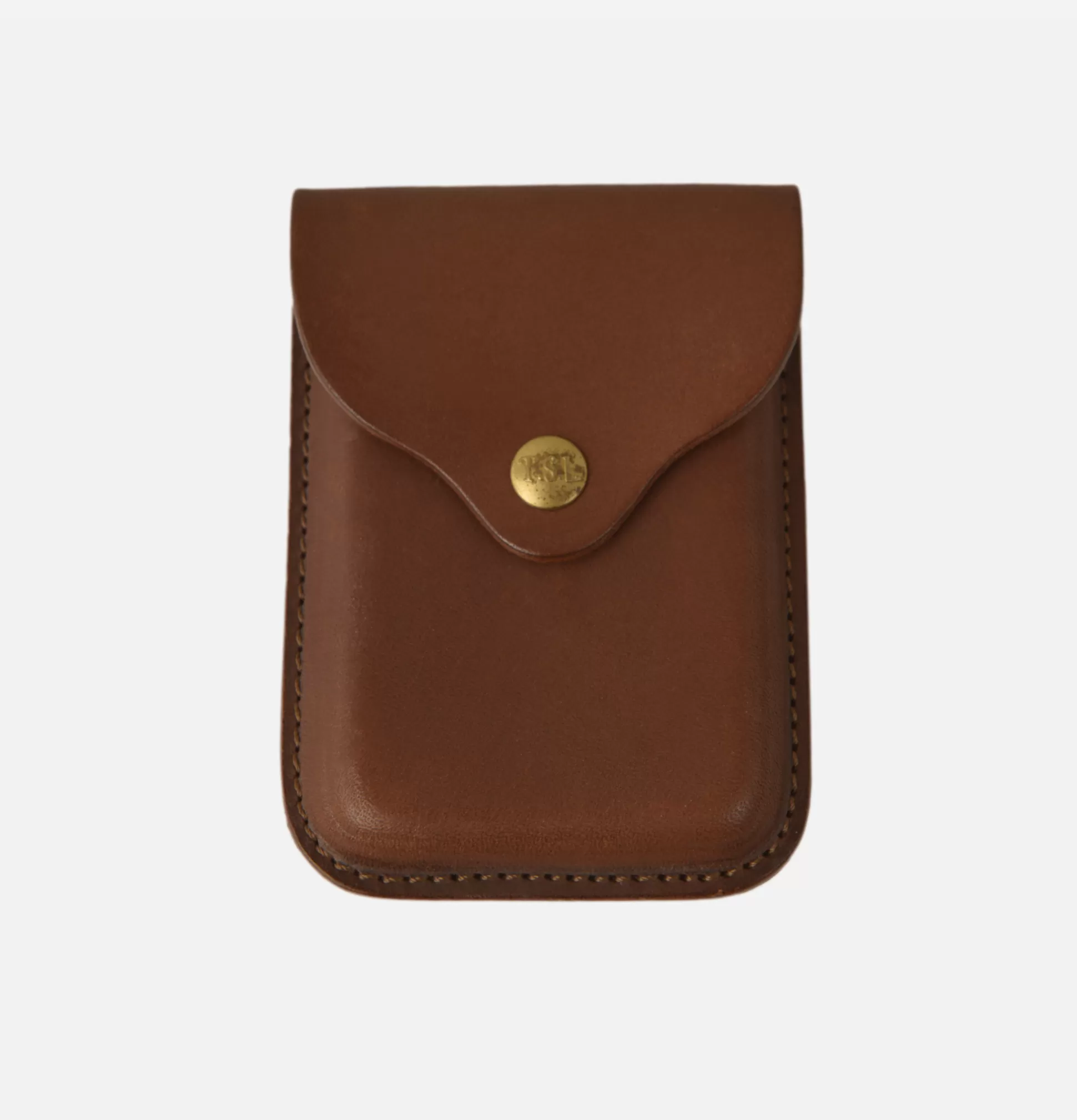 SUPERIOR LABOR Small Leather Goods<Coin Case Brown