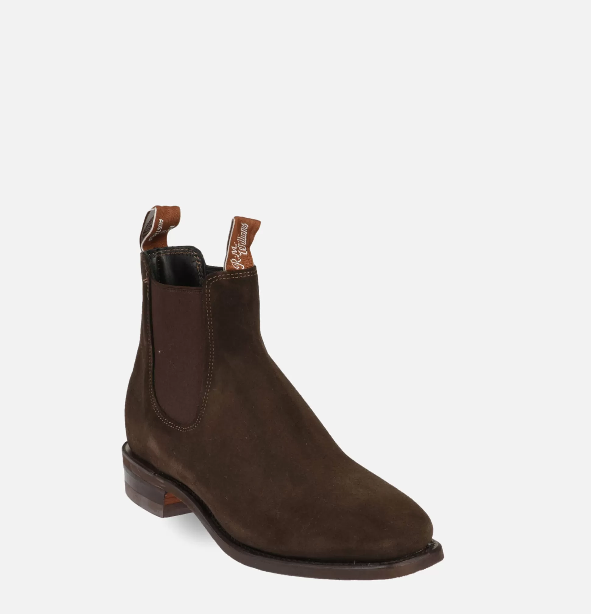 RM WILLIAMS Boots<Comfort Craftsman Suede Boots Chocolate