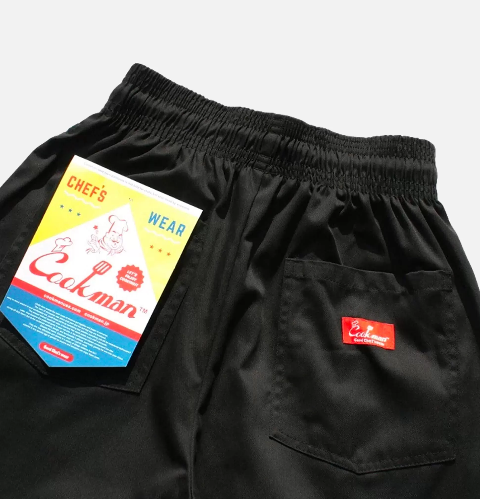 COOKMAN Trousers< Chef Pant Black