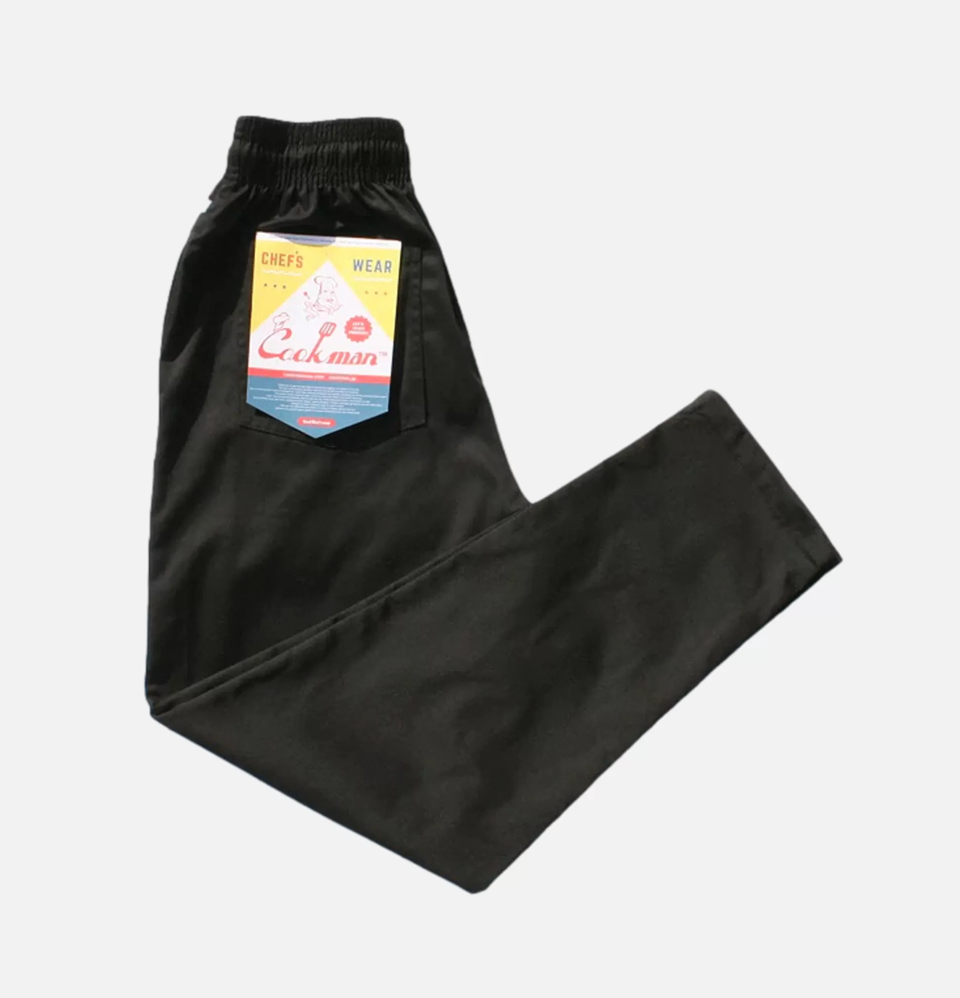 COOKMAN Trousers< Chef Pant Black