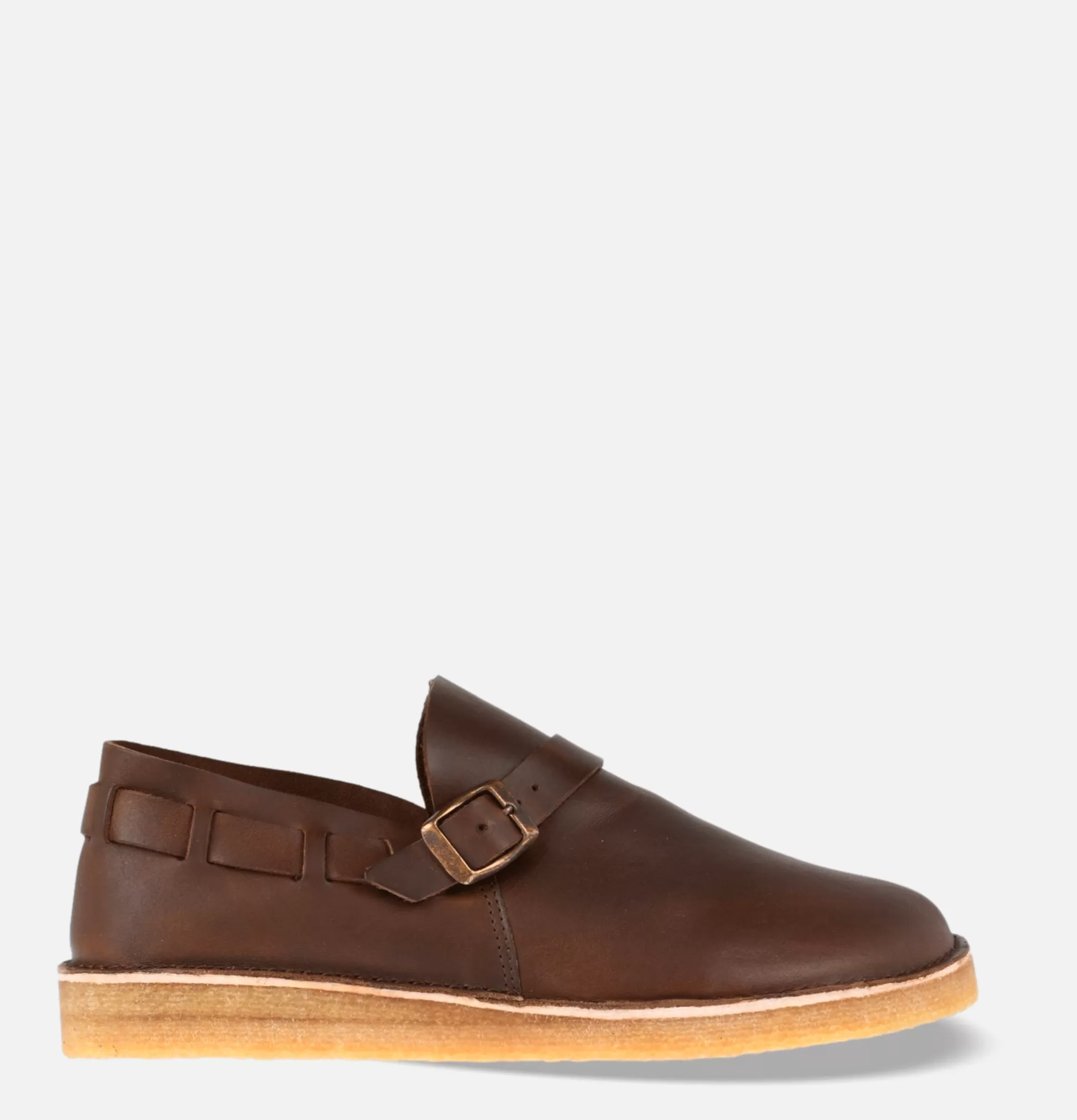 YOGI FOOTWEAR Shoes<Corso Buckle Monk Shoe Brown