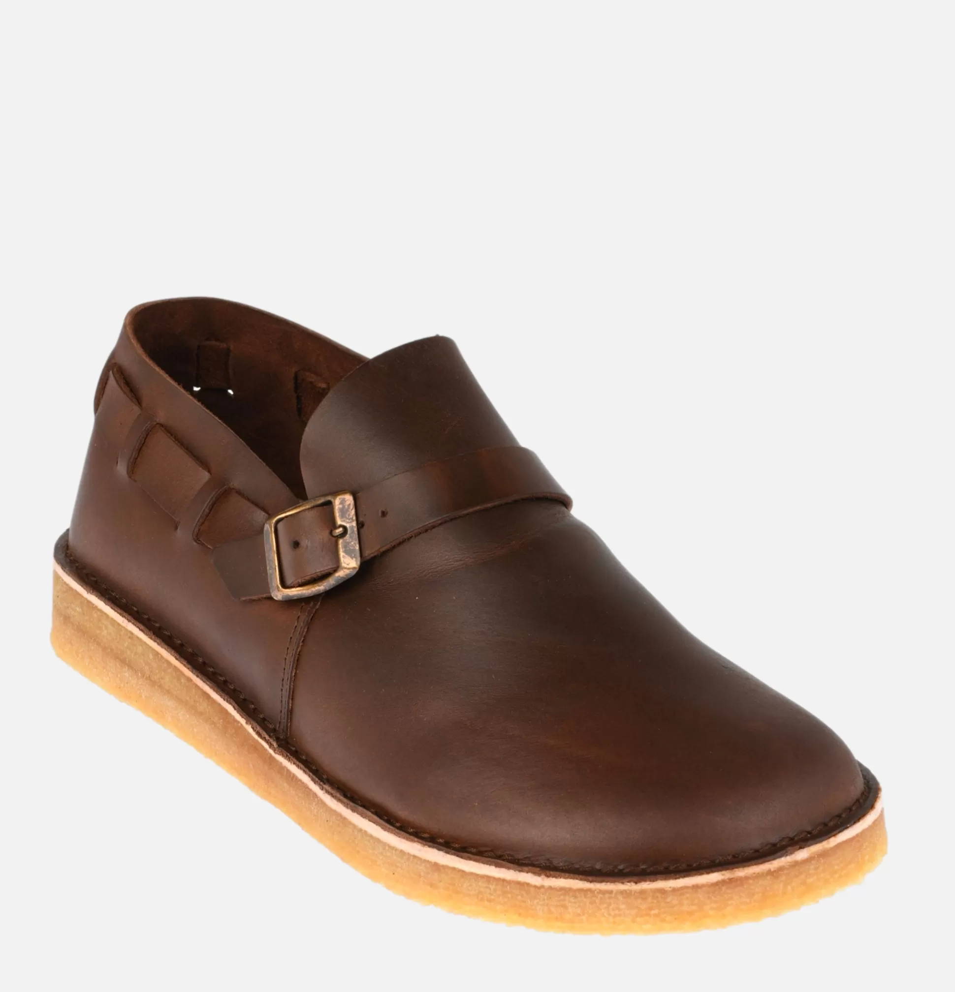 YOGI FOOTWEAR Shoes<Corso Buckle Monk Shoe Brown