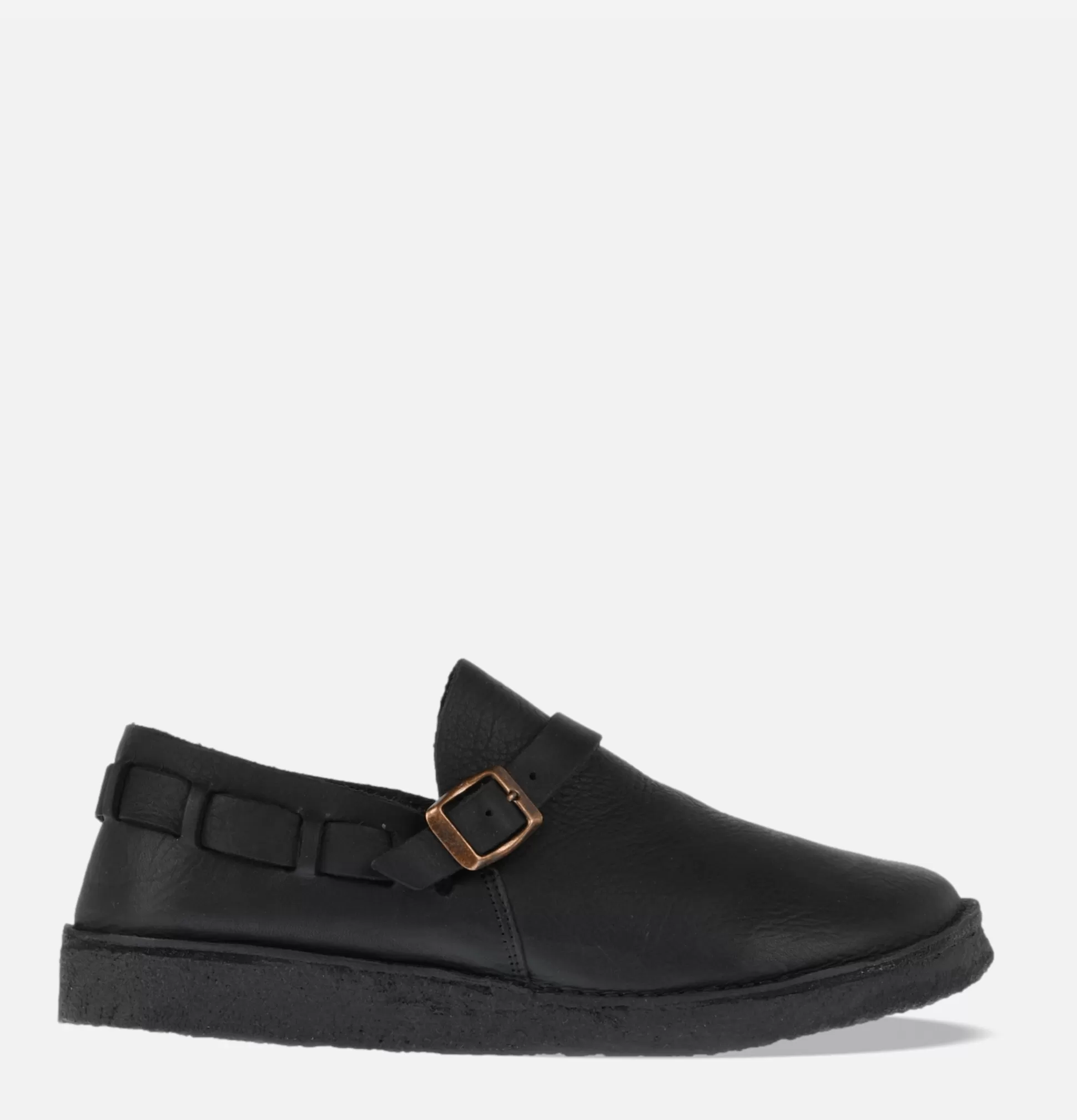 YOGI FOOTWEAR Shoes<Corso Buckle Monk Shoes Black