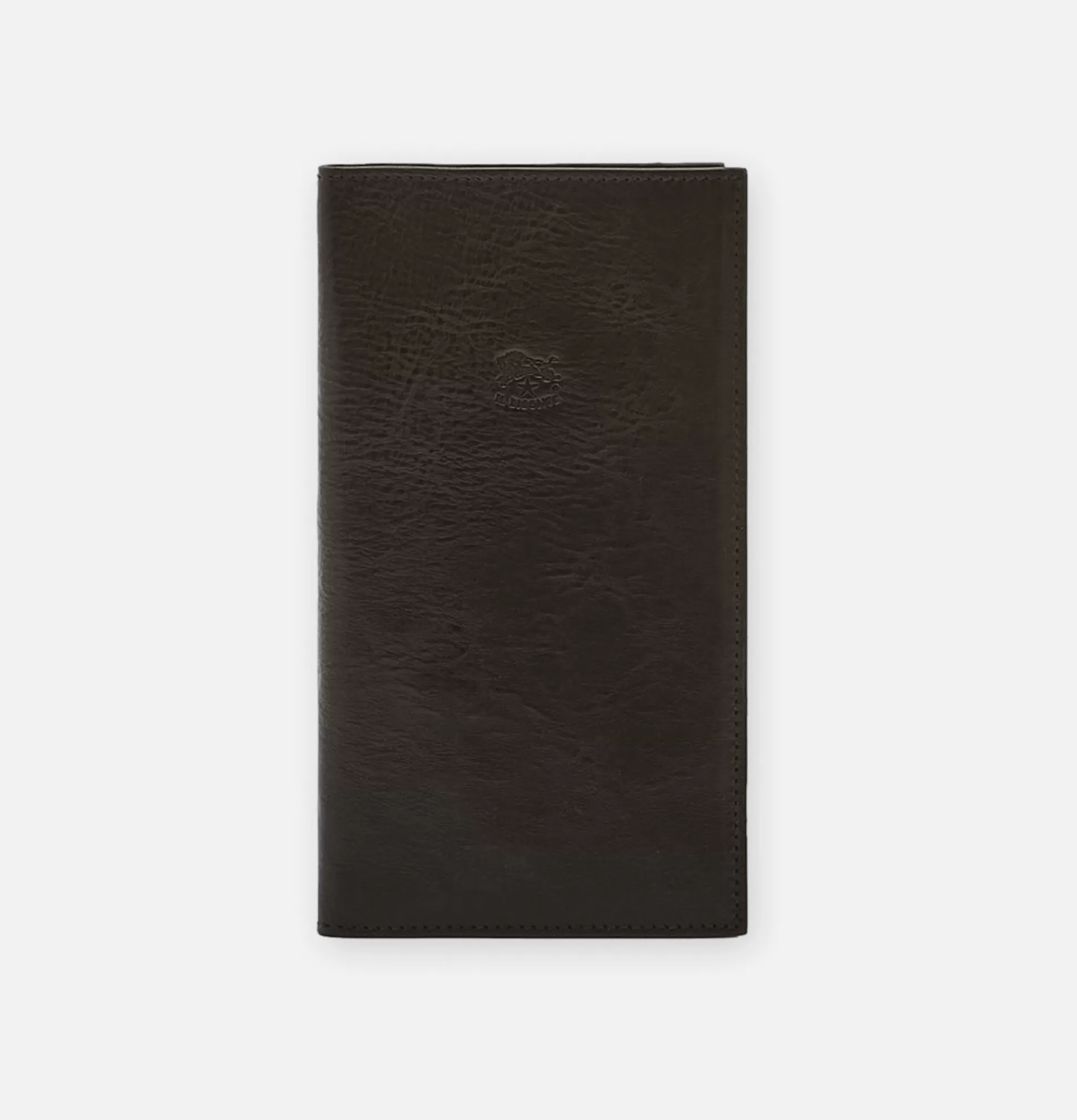 IL BISONTE Small Leather Goods<Credit Card Holder Black