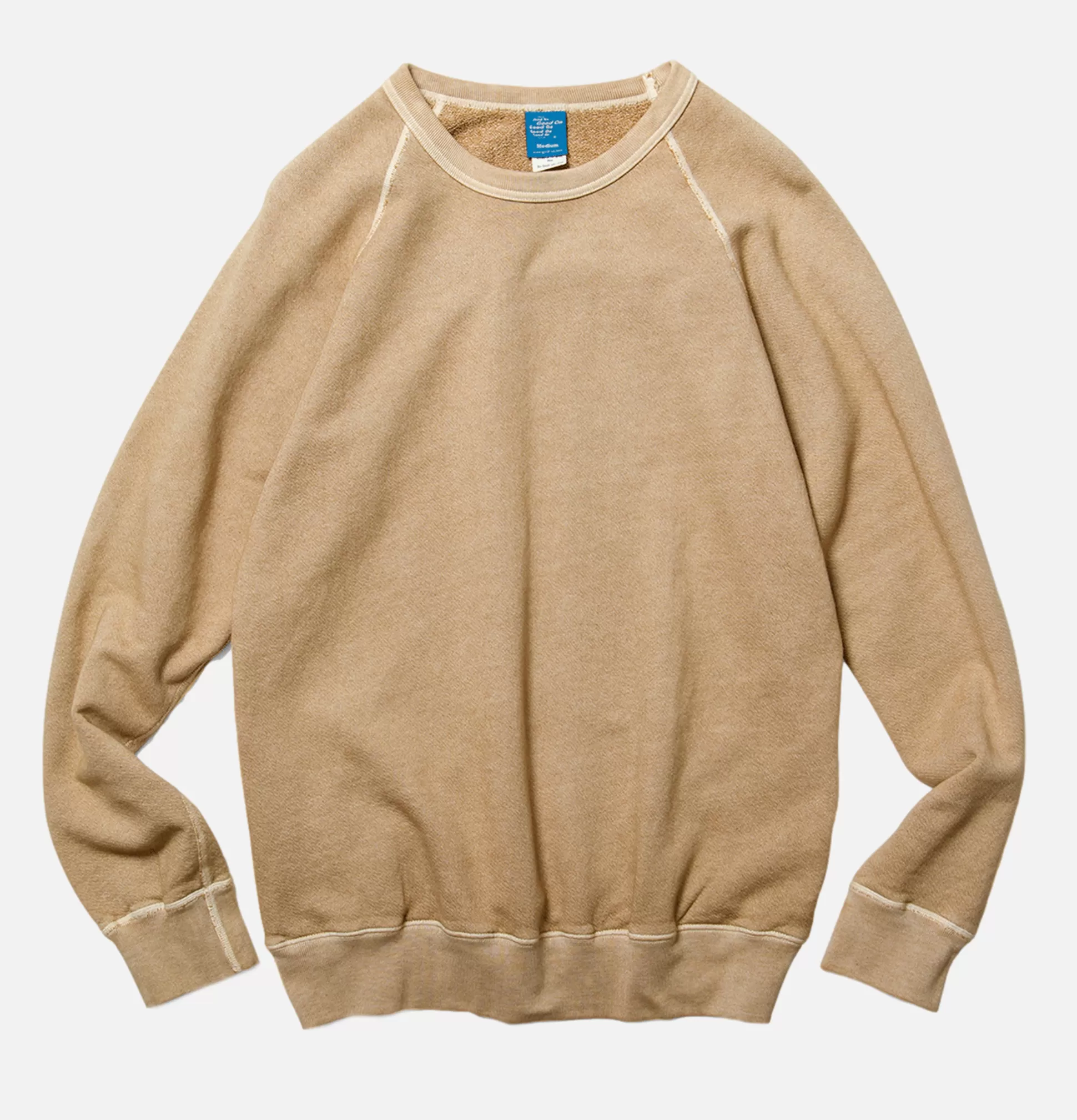 GOOD ON Sweatshirts & Fleeces<Crew Neck Sweat Latte