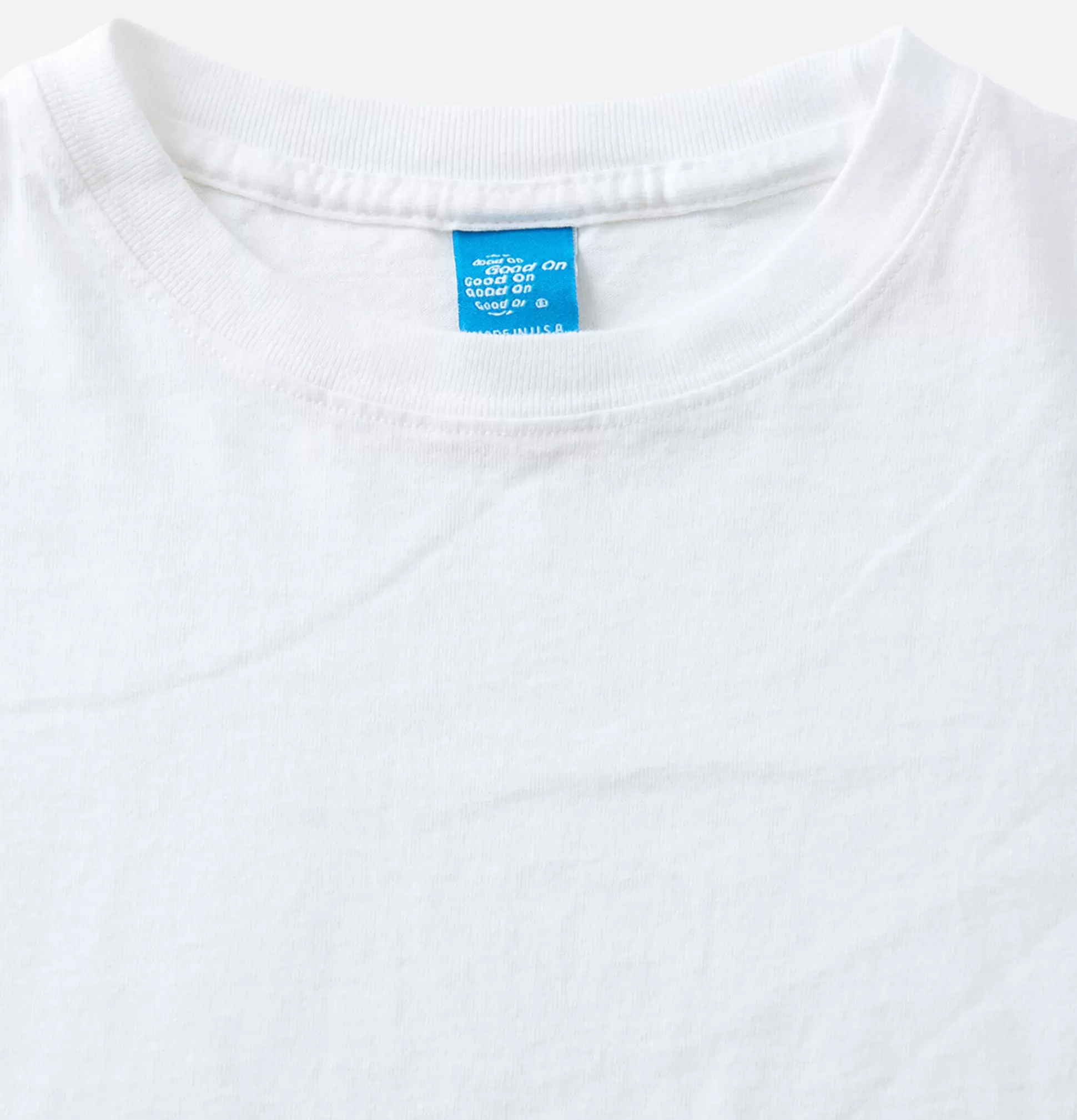 GOOD ON T-Shirts<Crew Tee Non Pigment White