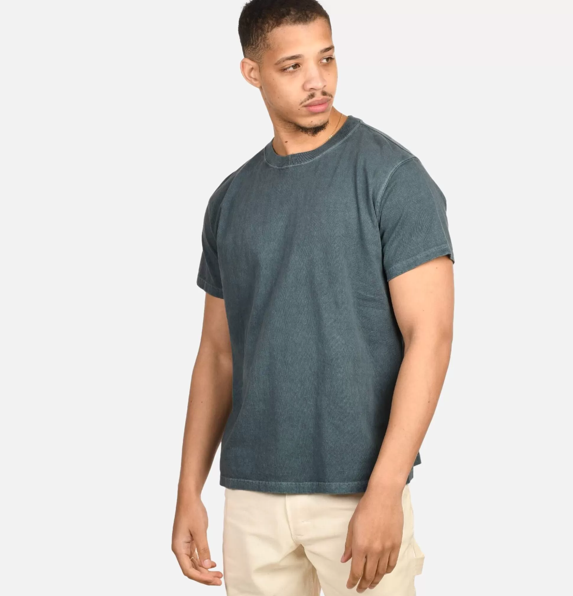 GOOD ON T-Shirts<Crew Tee Slate Gray