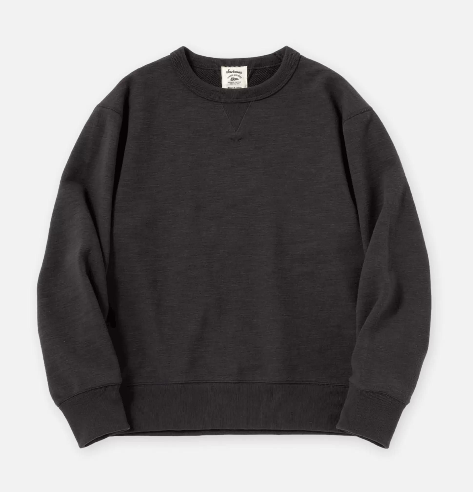 JACKMAN Sweatshirts & Fleeces<Crewneck Sweatshirt Black