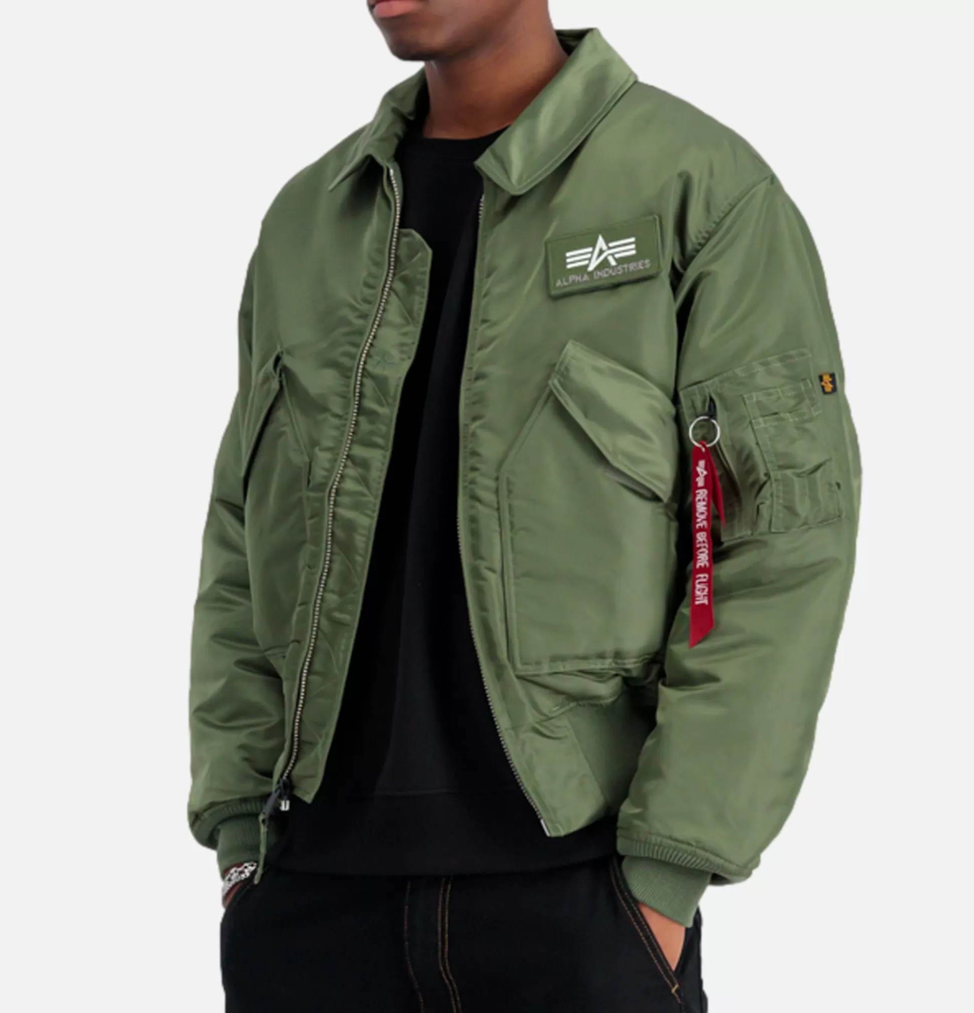 ALPHA INDUSTRIES Coats & Jackets<Cwu 45 Jacket Sage Green