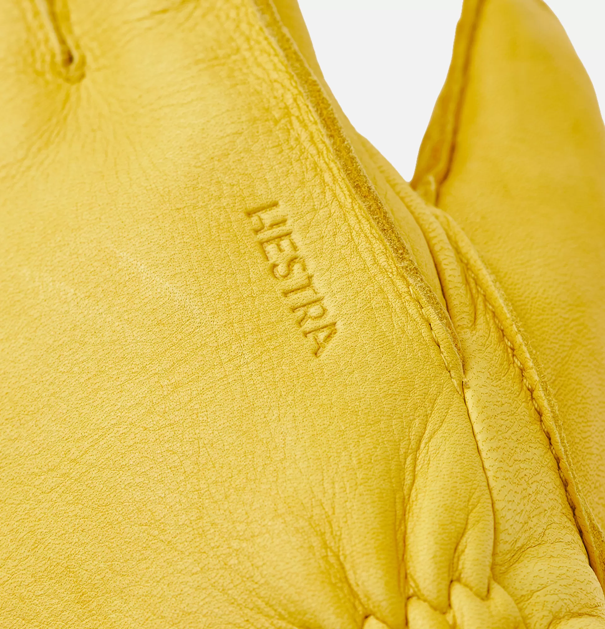 HESTRA Gloves • Beanies • Scarves<Deerskin Gloves Yellow