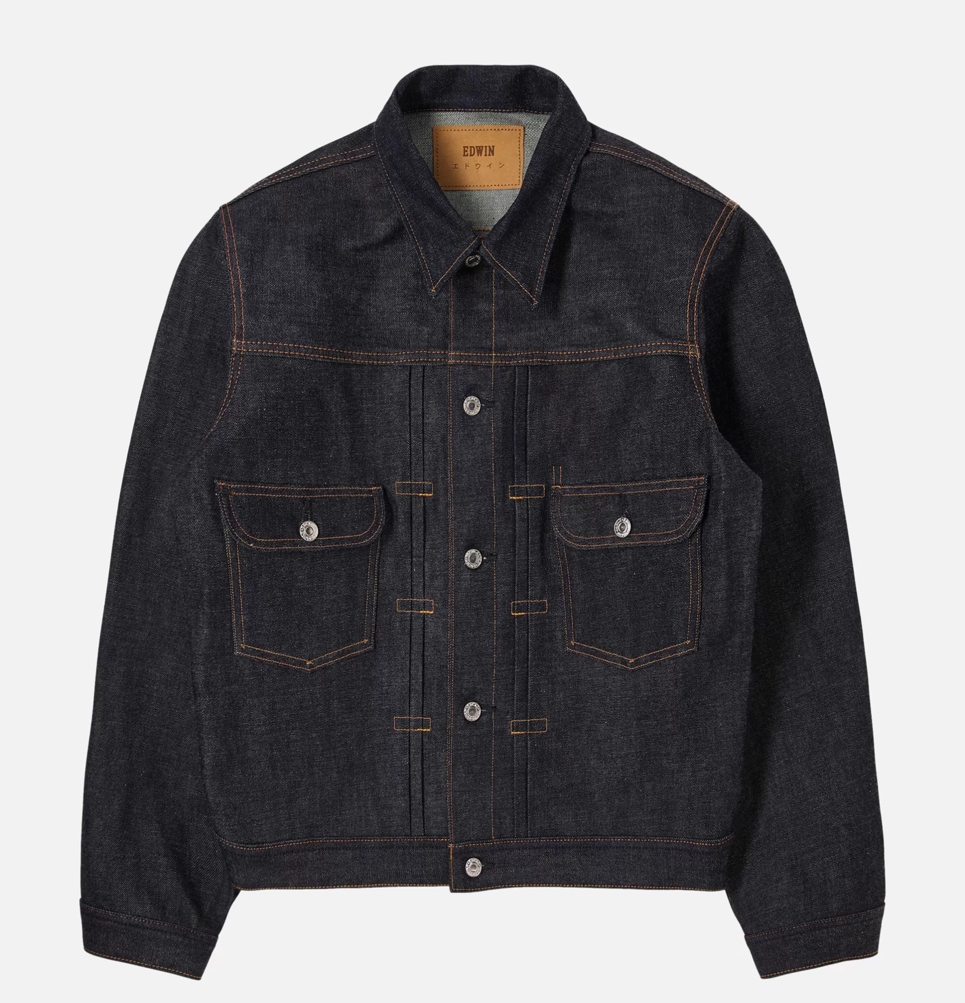 EDWIN Coats & Jackets<Denim Jacket Nihon Blue