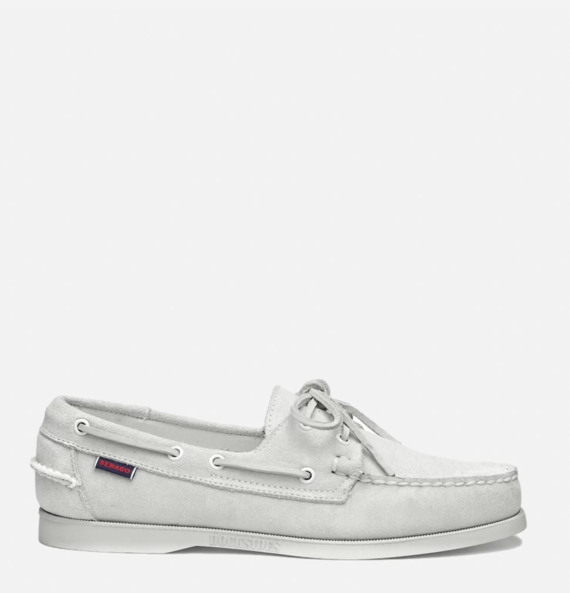 SEBAGO Other Styles<Docksides White Suede Shoes