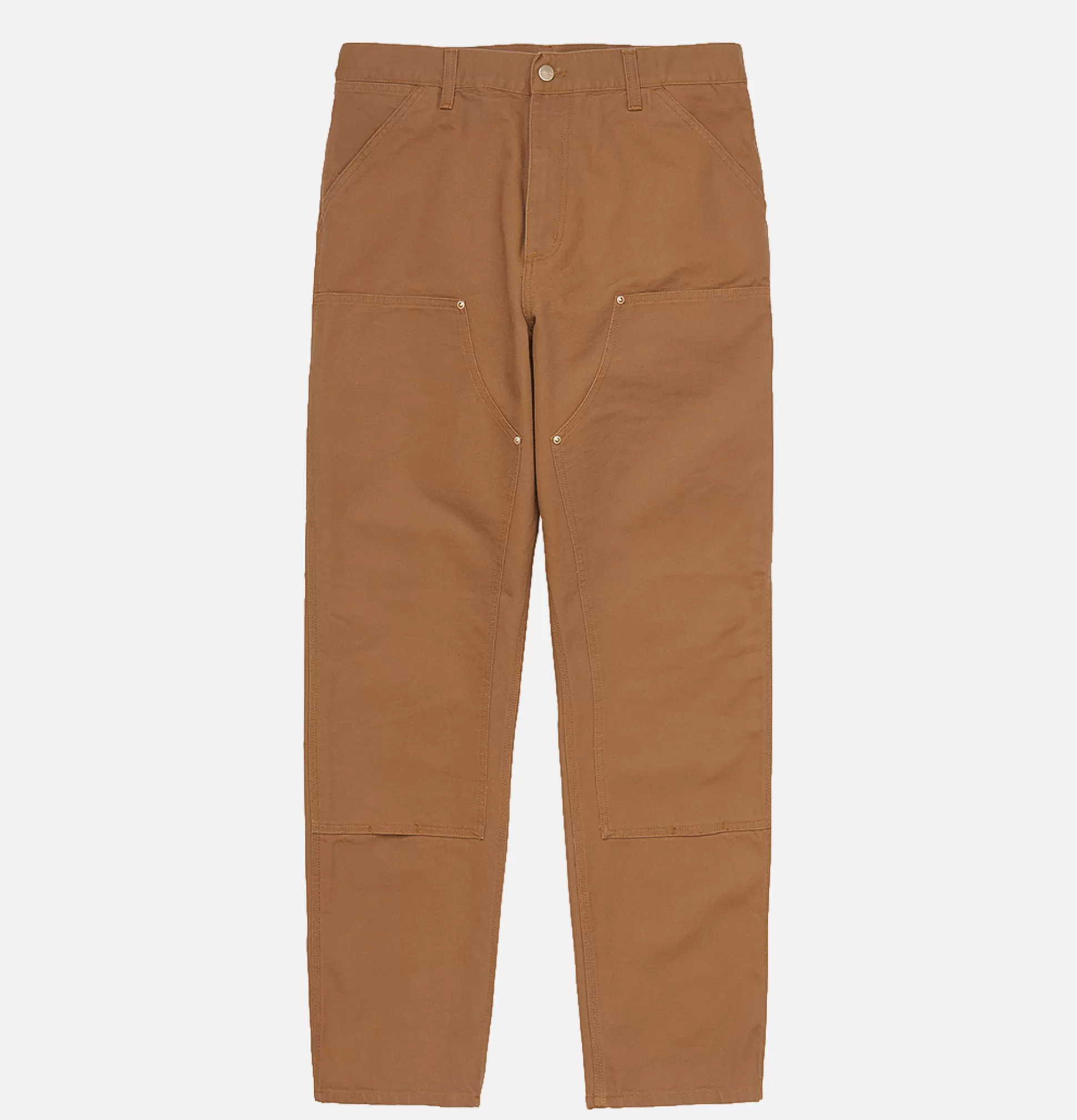 CARHARTT WIP Chinos<Double Knee Pant Deep H Brown