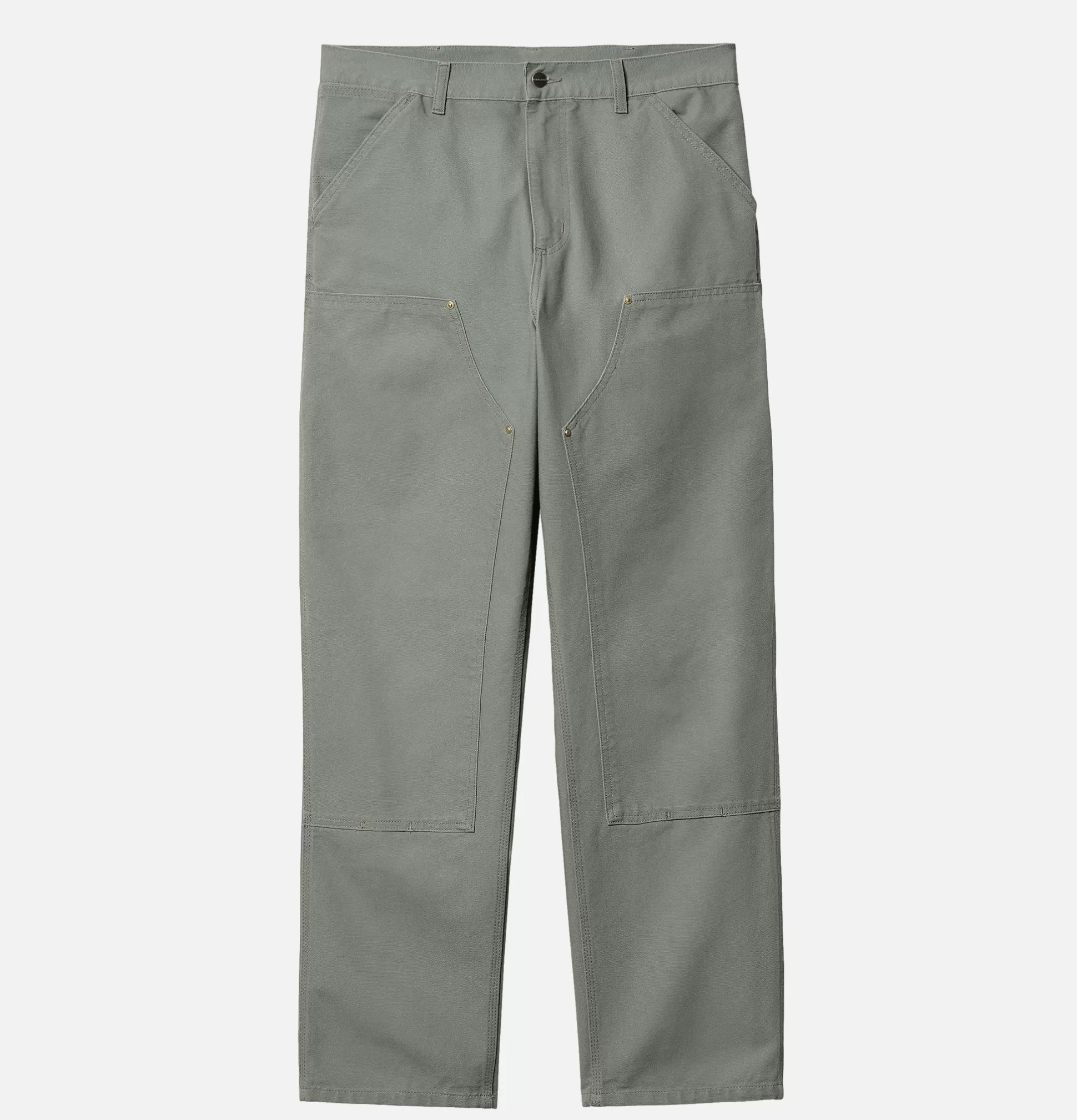 CARHARTT WIP Chinos<Double Knee Pant Smoke Green