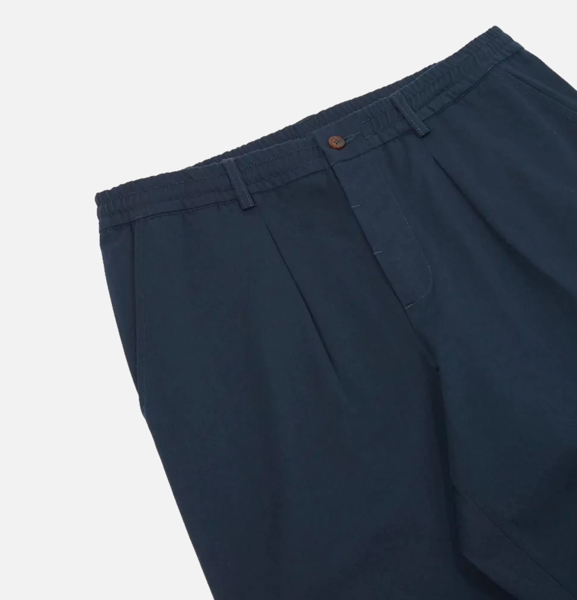 UNIVERSAL WORKS Chinos<Double Pleat Pant Navy