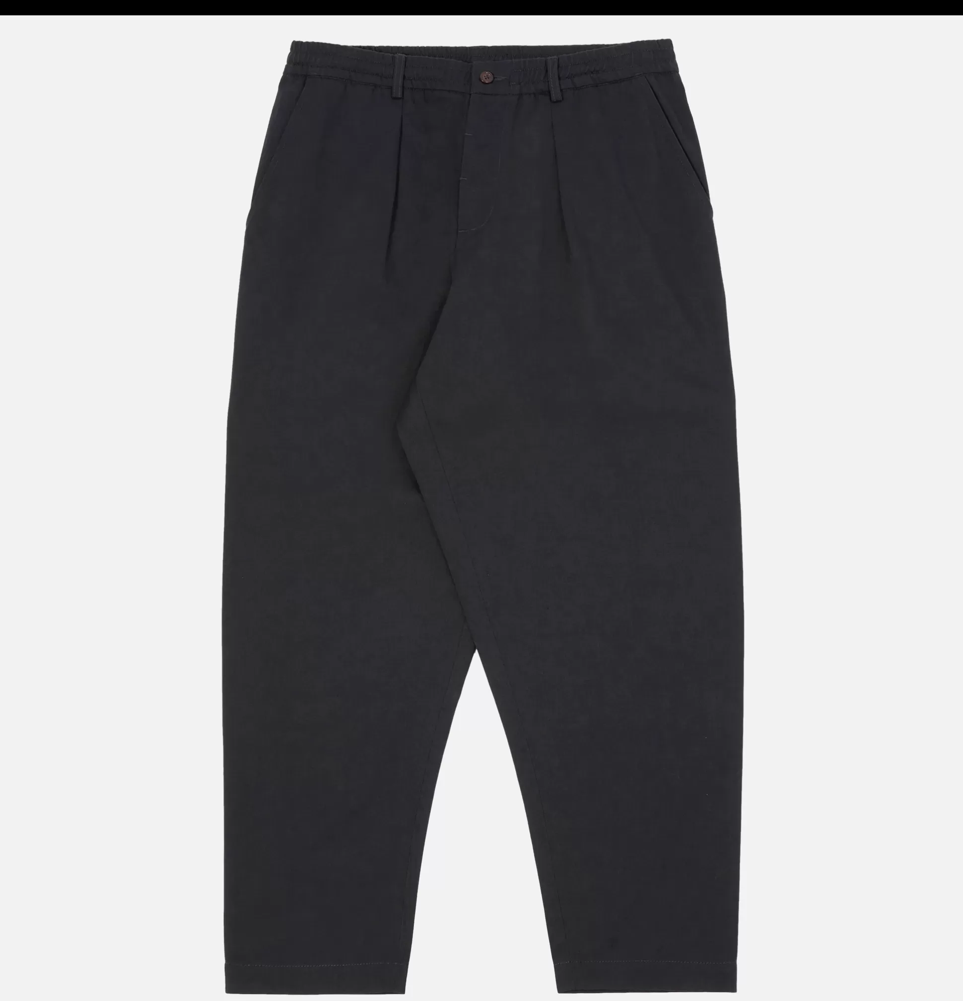 UNIVERSAL WORKS Chinos<Double Pleated Pant Black