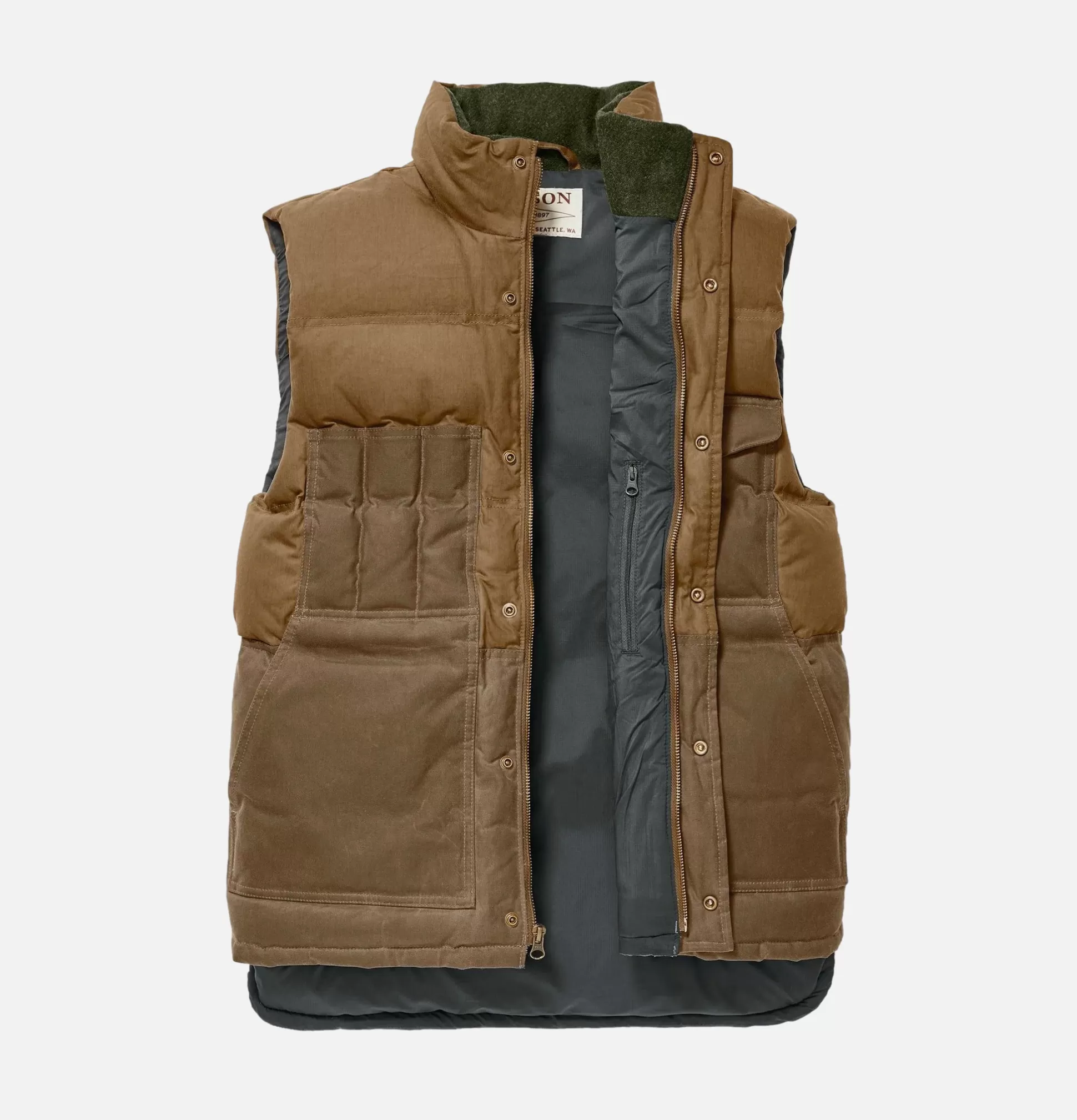 FILSON Coats & Jackets<Down Cruiser Vest Dark Tan