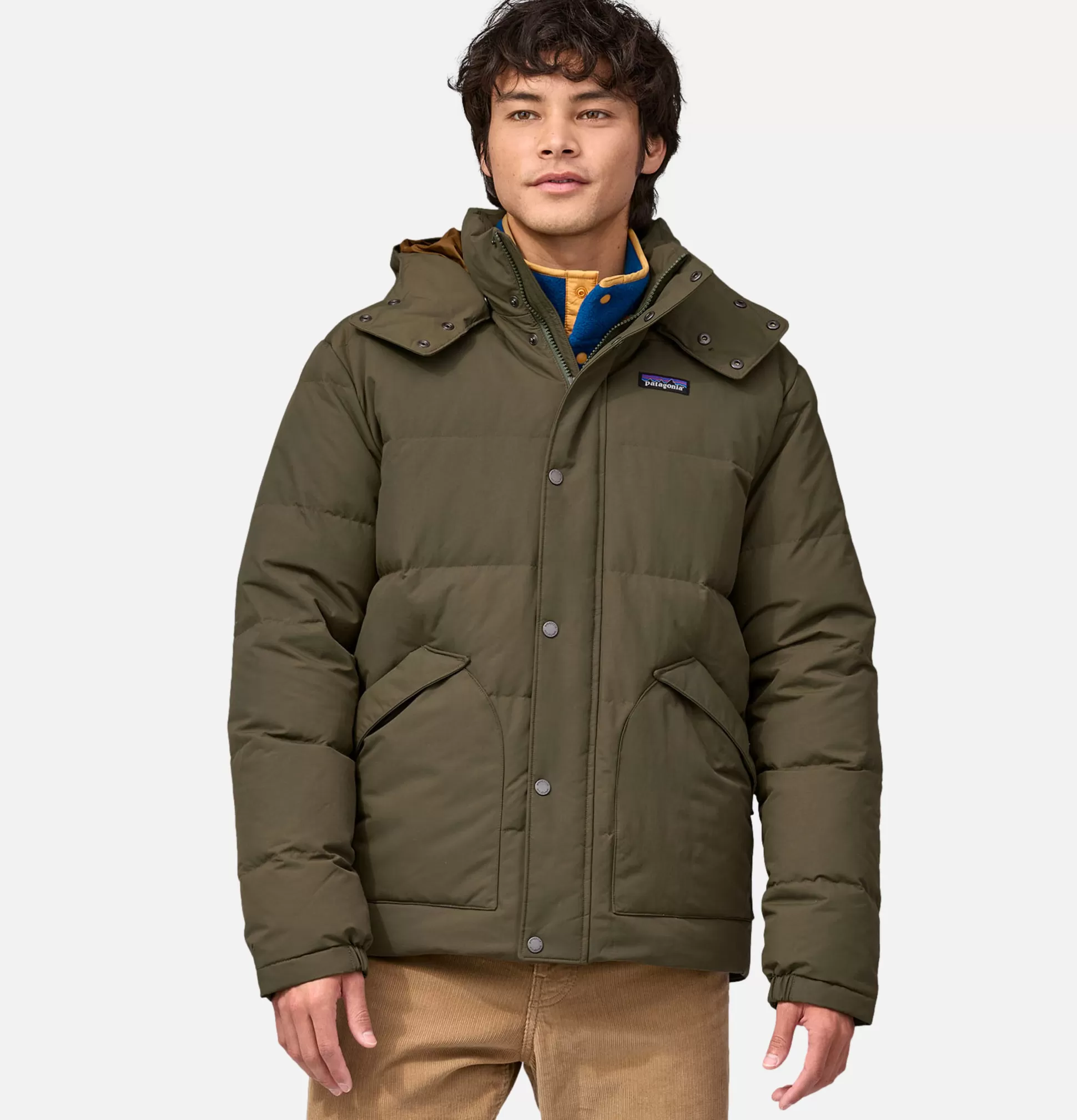 PATAGONIA Coats & Jackets<Downdrift Jacket Basin Green