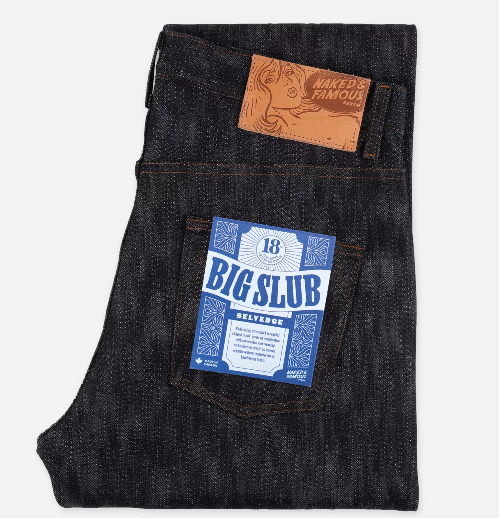 NAKED & FAMOUS Jeans<Easy Guy Big Slub 18Oz