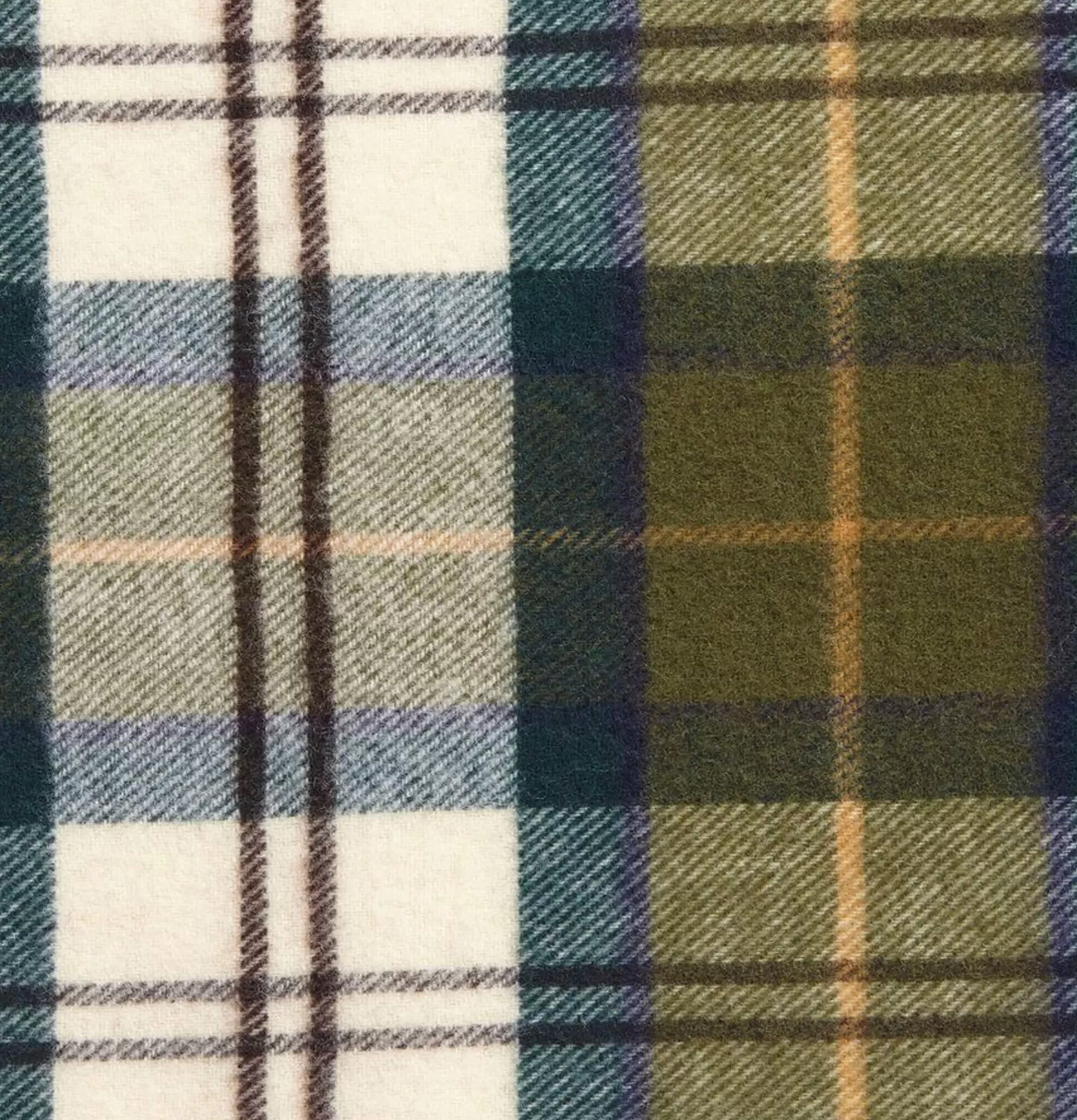 BARBOUR Gloves • Beanies • Scarves<Echarpe Cashmere Tartan Green