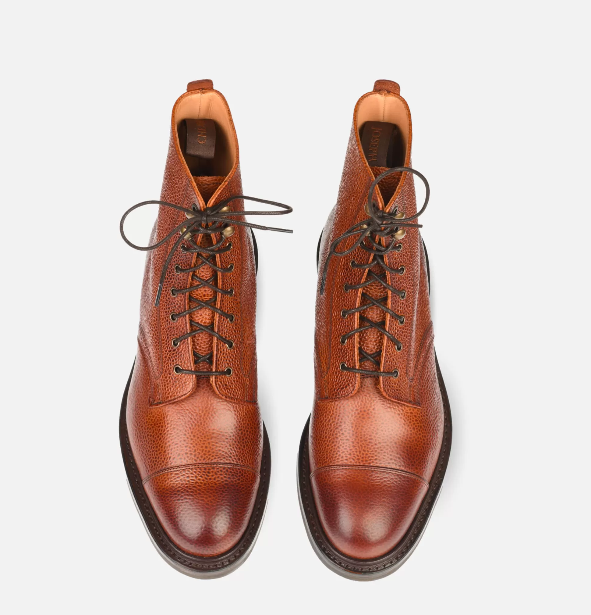 JOSEPH CHEANEY Shoes<Elliot Boots Mahogany