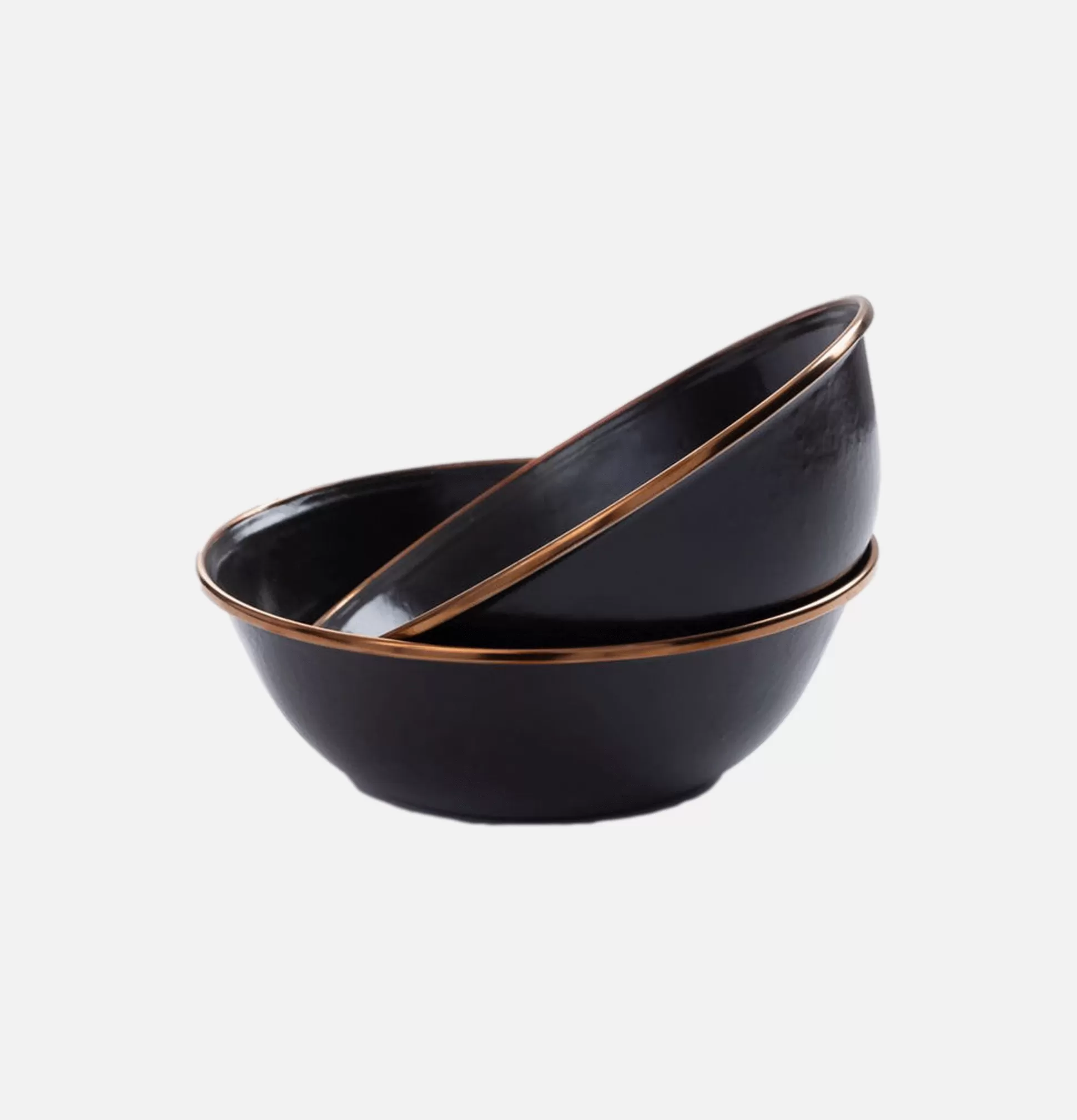 BAREBONES Outdoor<Enamel Bowl Set X 2 Charcoal.