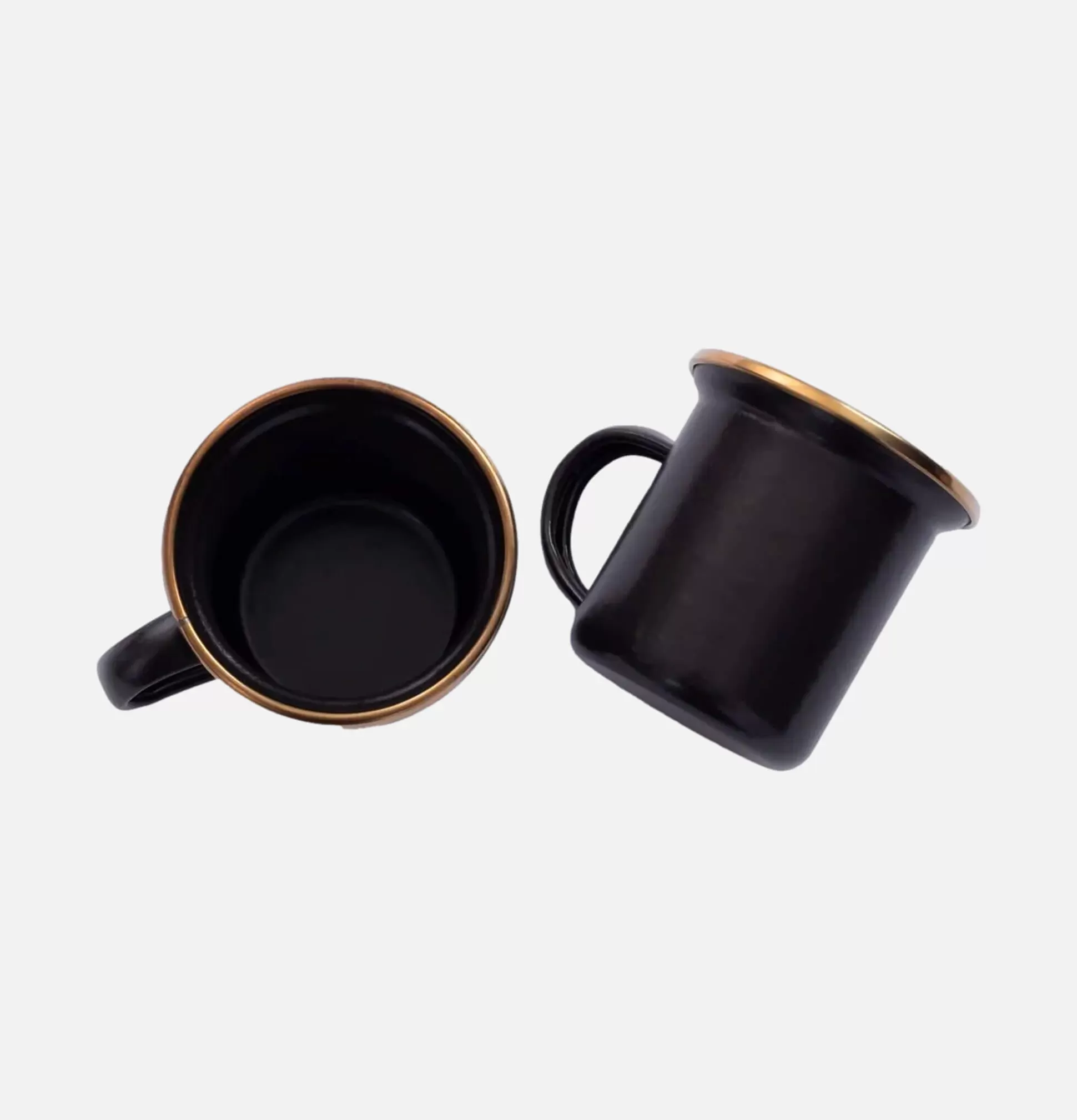 BAREBONES Outdoor<Enamel Cup Set X 2 Charcoal