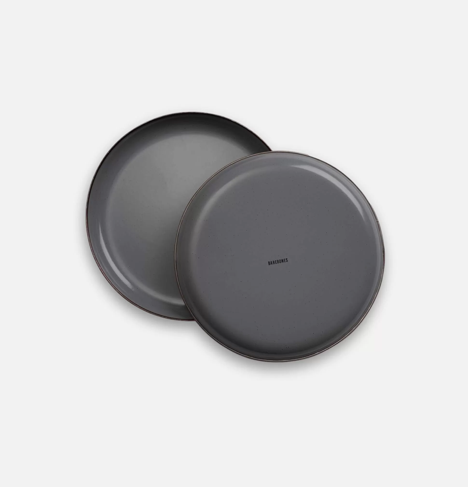 BAREBONES Outdoor<Enamel Deep Plate Set X 2 Grey