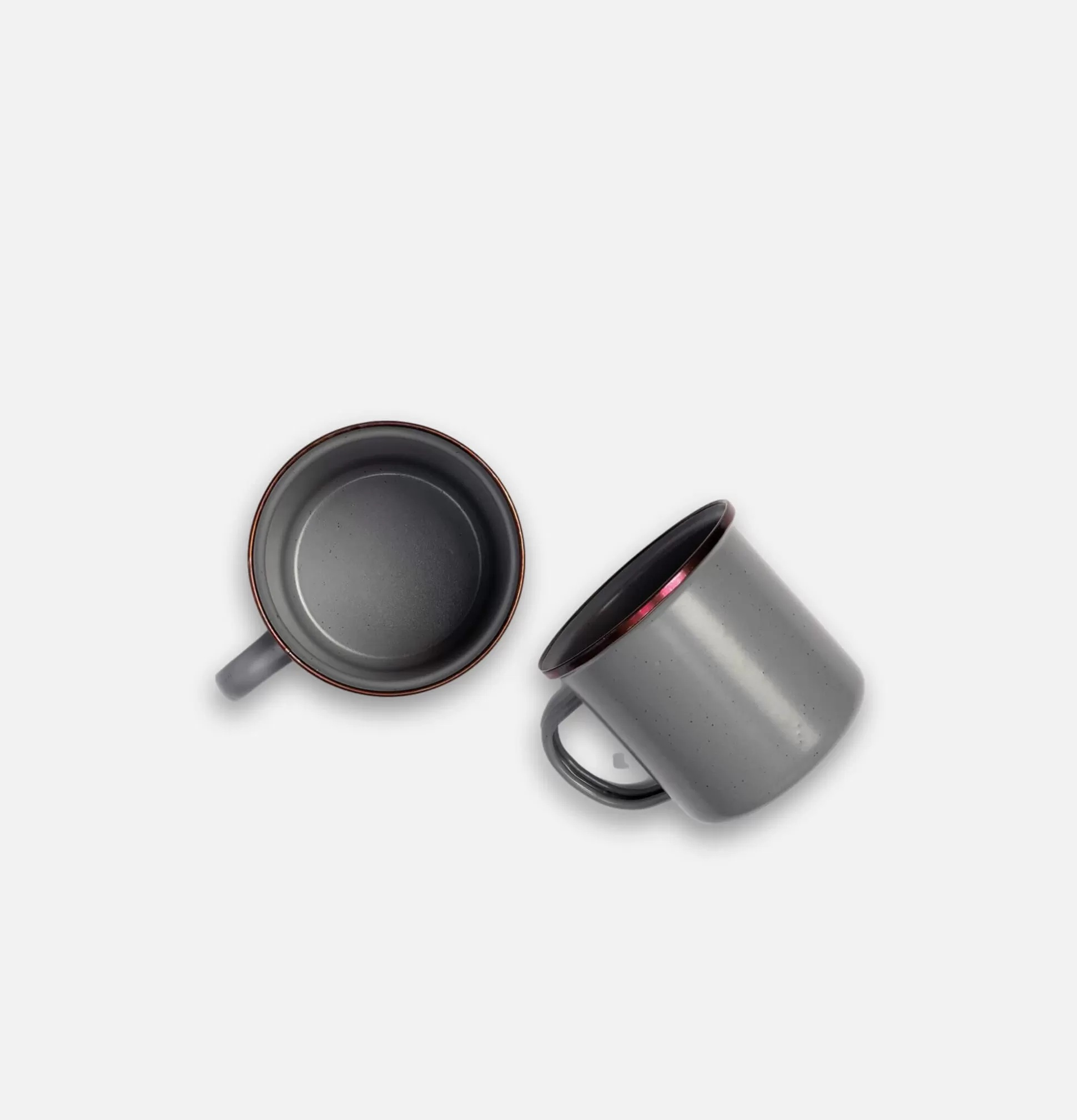 BAREBONES Outdoor<Enamel Mug Set X 2 Grey