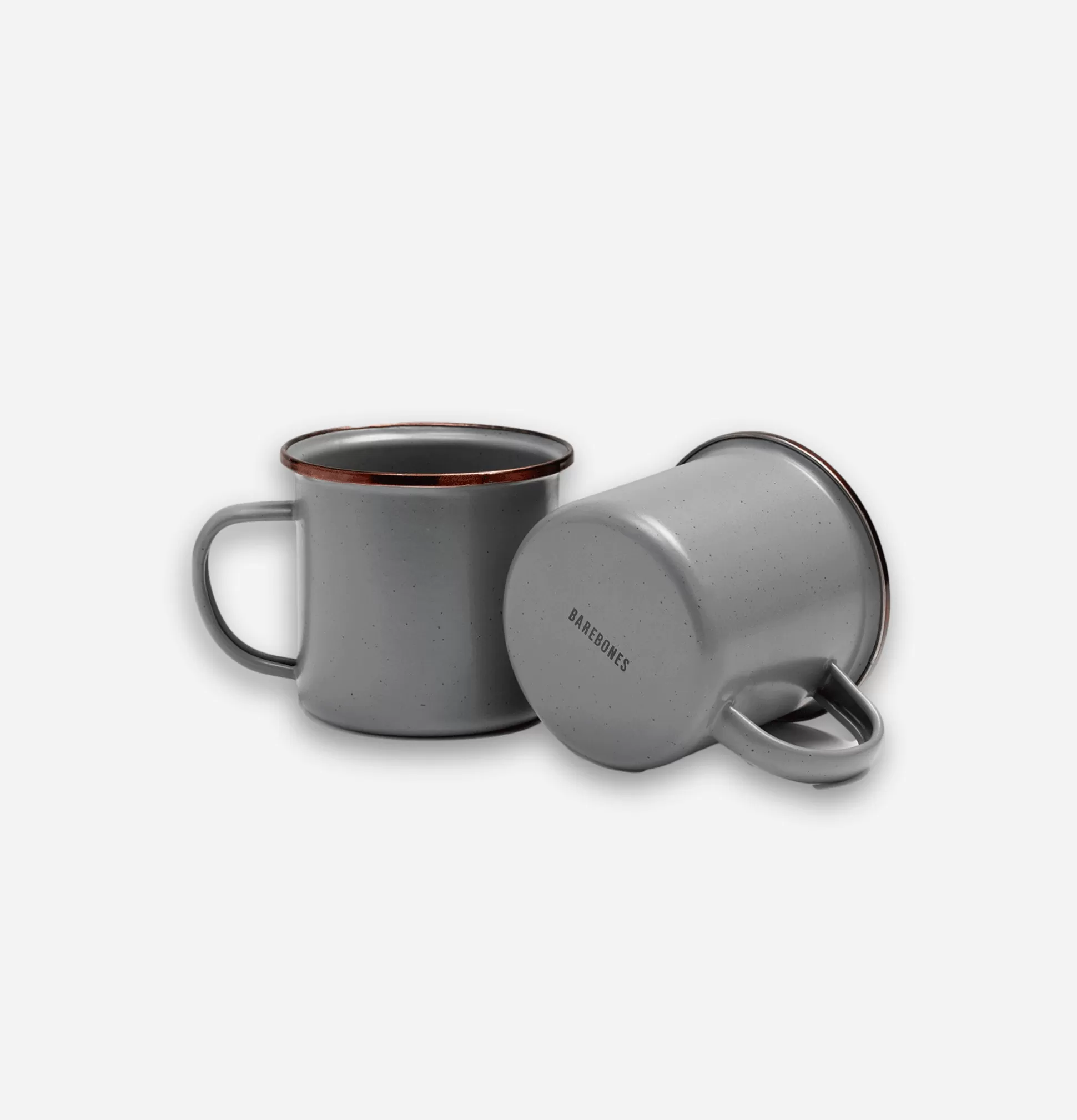 BAREBONES Outdoor<Enamel Mug Set X 2 Grey