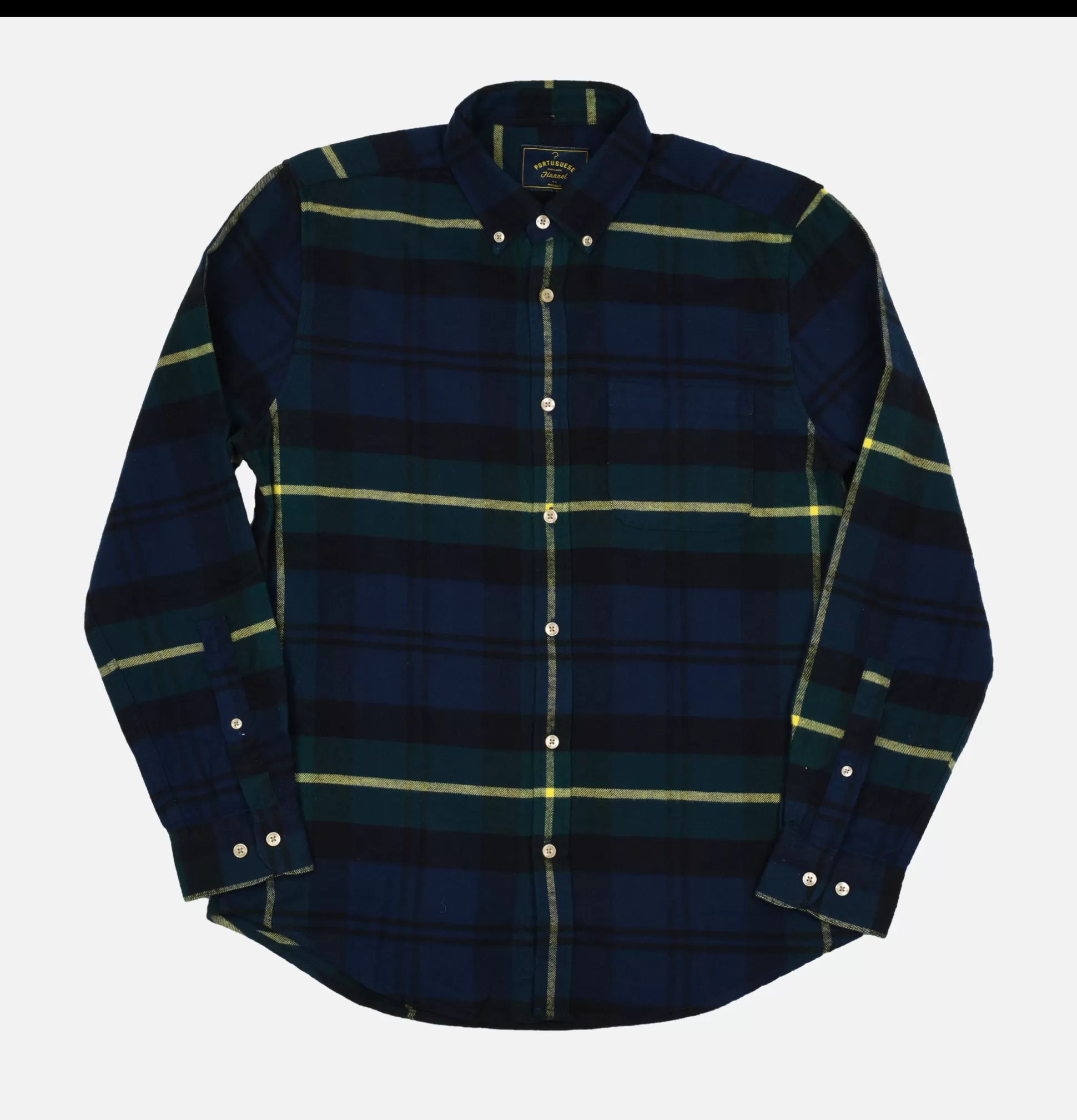 PORTUGUESE FLANNEL Shirts & Polos<Film Shirt Green