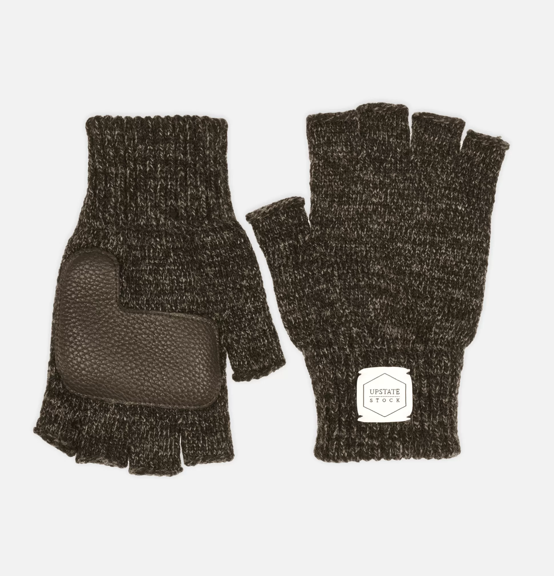 UPSTATE Gloves • Beanies • Scarves<Fingerless Gloves Black