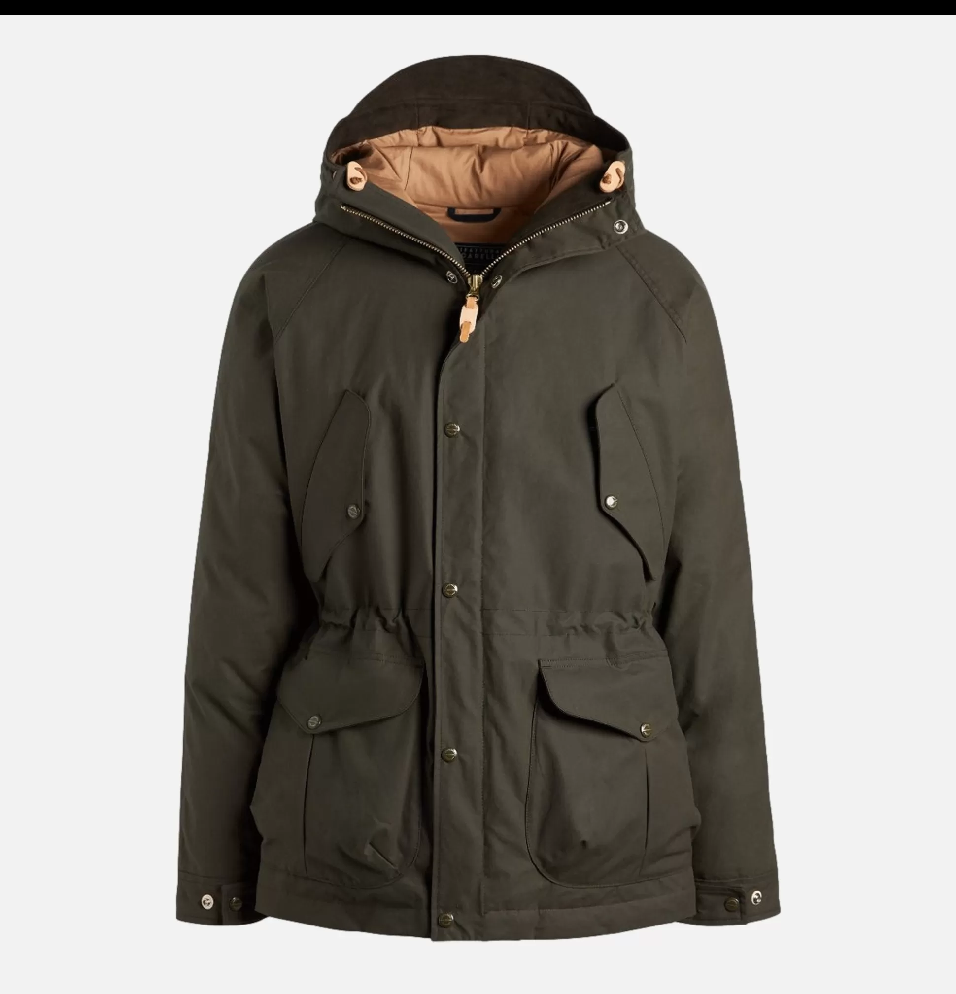 MANIFATTURA CECCARELLI Coats & Jackets<Fisherman Down Parka Chocolate