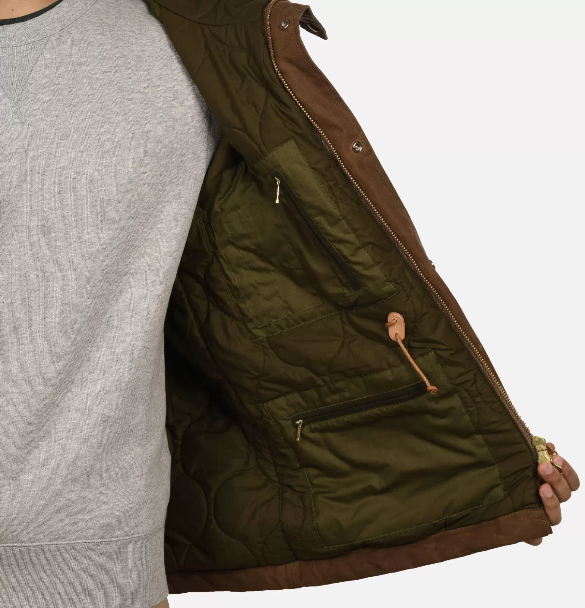 MANIFATTURA CECCARELLI Coats & Jackets<Fisherman Parka Dark Tan