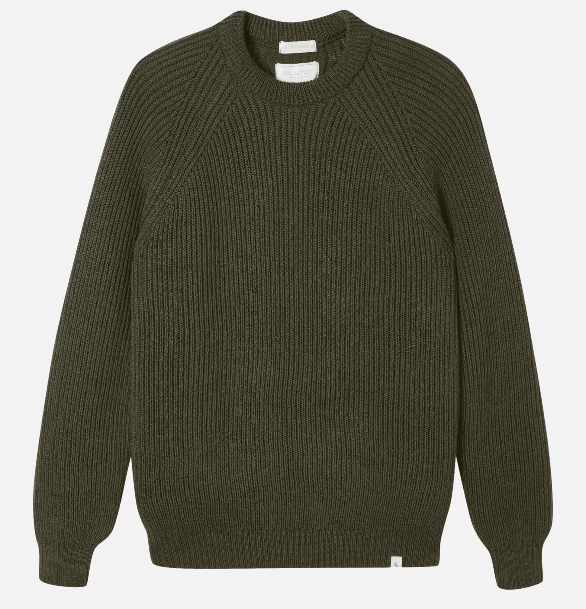 PEREGRINE Knitwear<Ford Crew Knit Olive