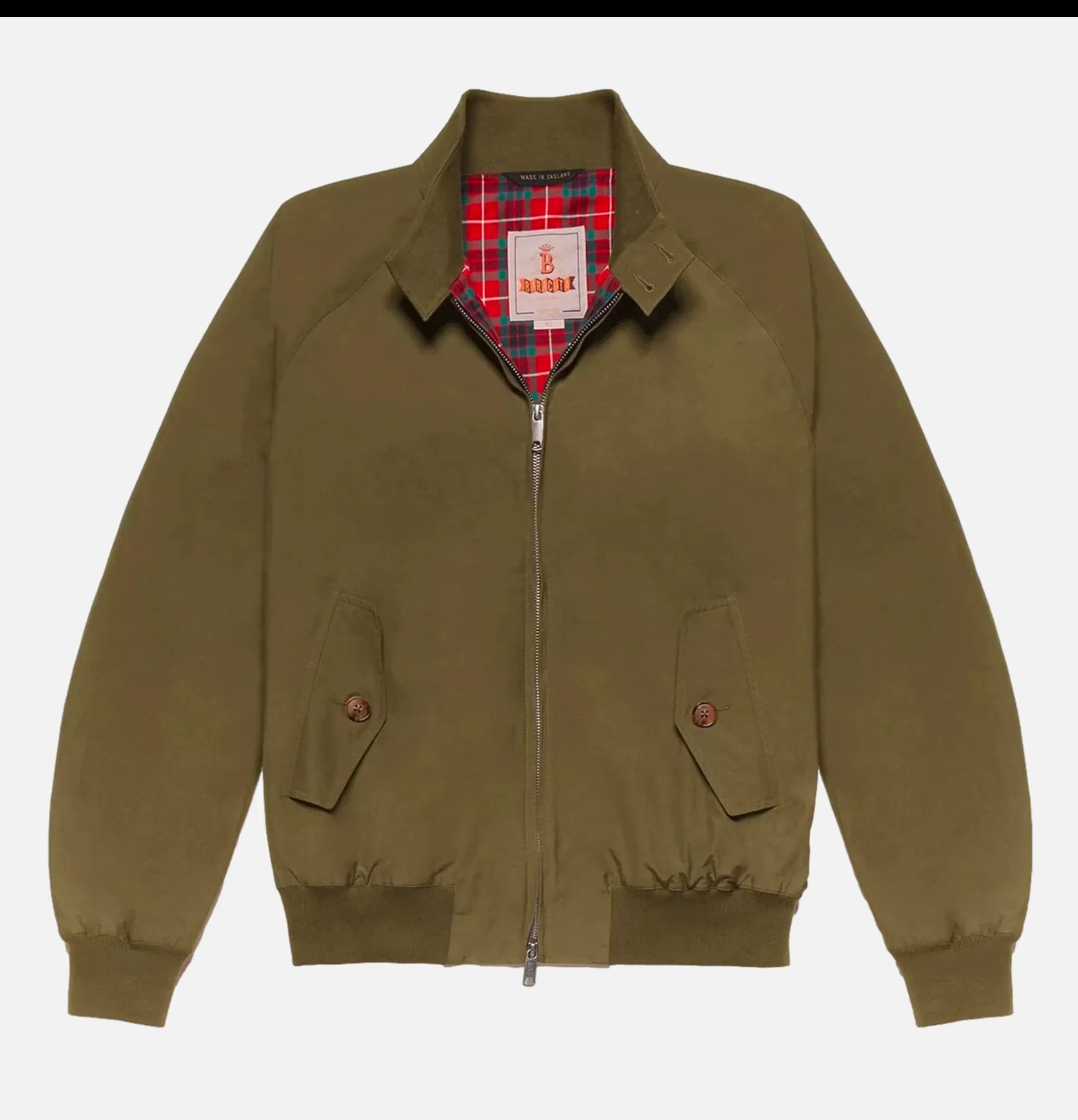 BARACUTA Coats & Jackets<G9 Harrington Jacket Beech