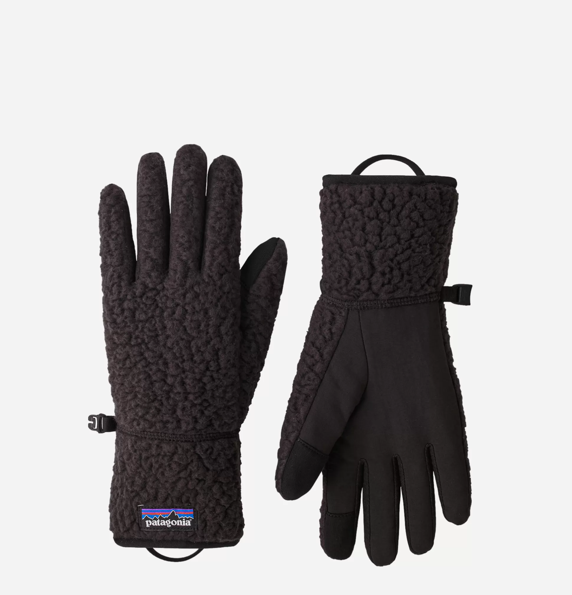 PATAGONIA ACCESSORIES Gloves • Beanies • Scarves<Gant Retro Pile Black