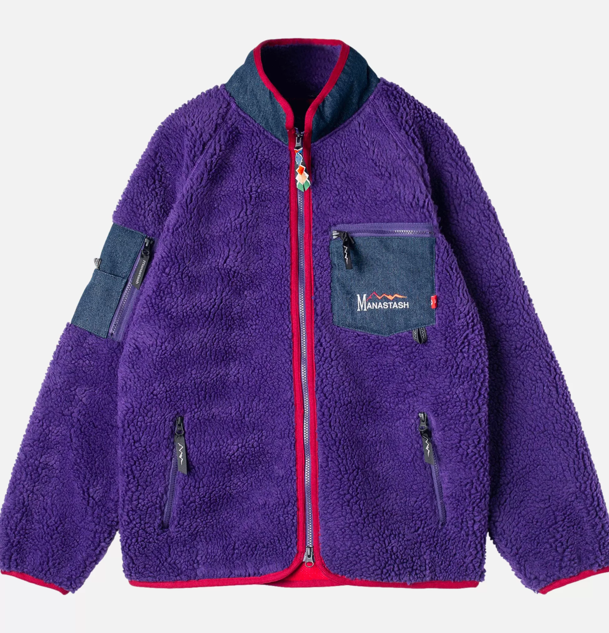 MANASTASH Sweatshirts & Fleeces<Gorilla Jacket 22 Purple