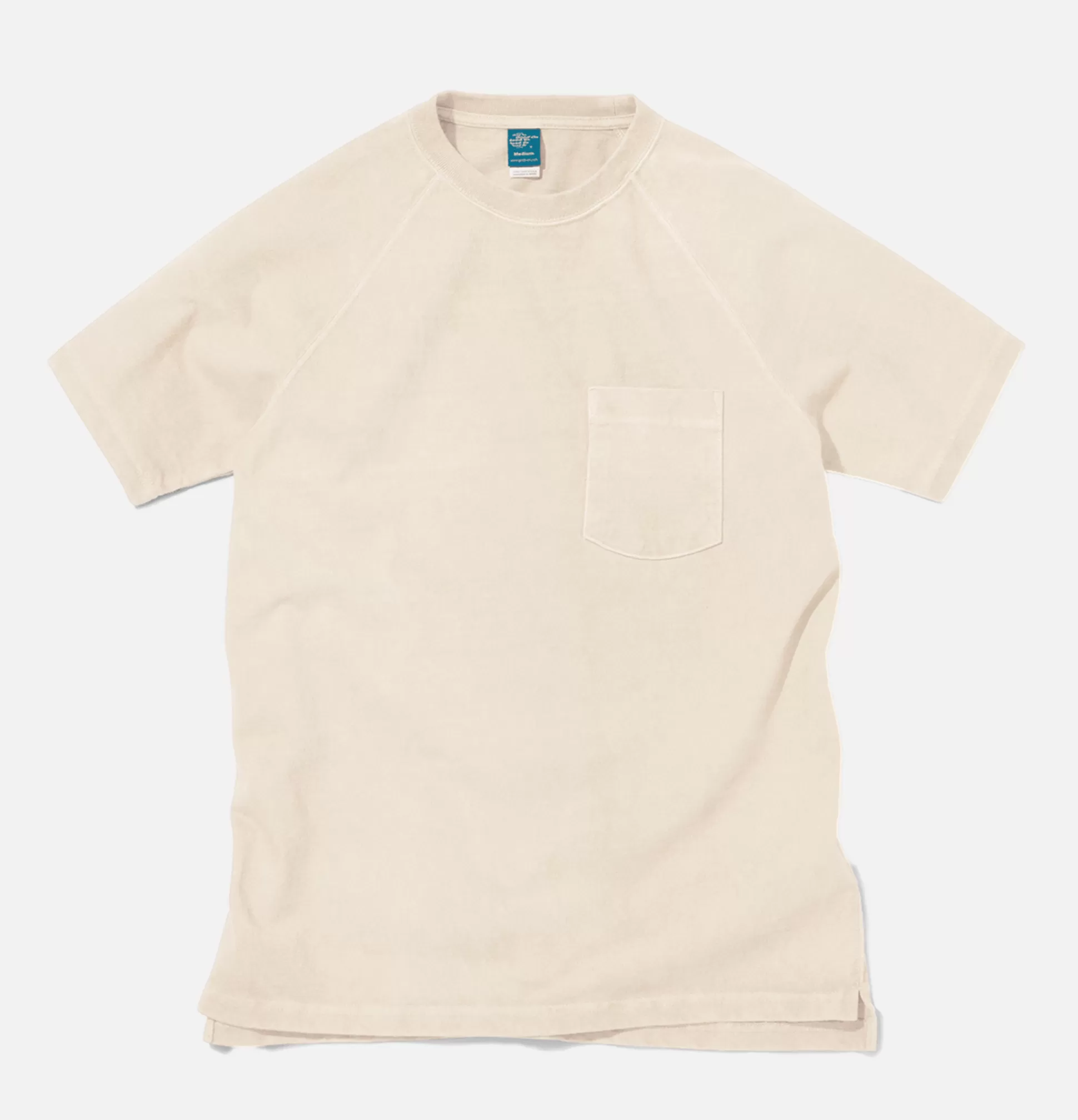 GOOD ON T-Shirts<Heavy Raglan Pocket Tee Natural