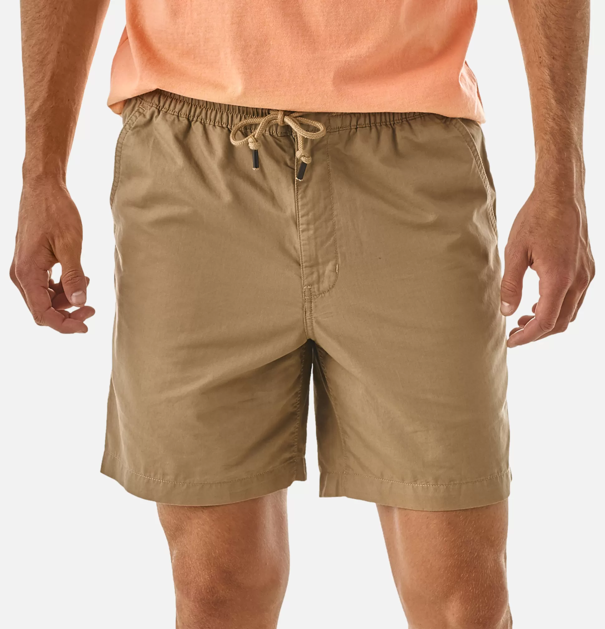 PATAGONIA Shorts<Hemp Volley Short Mojave Khaki