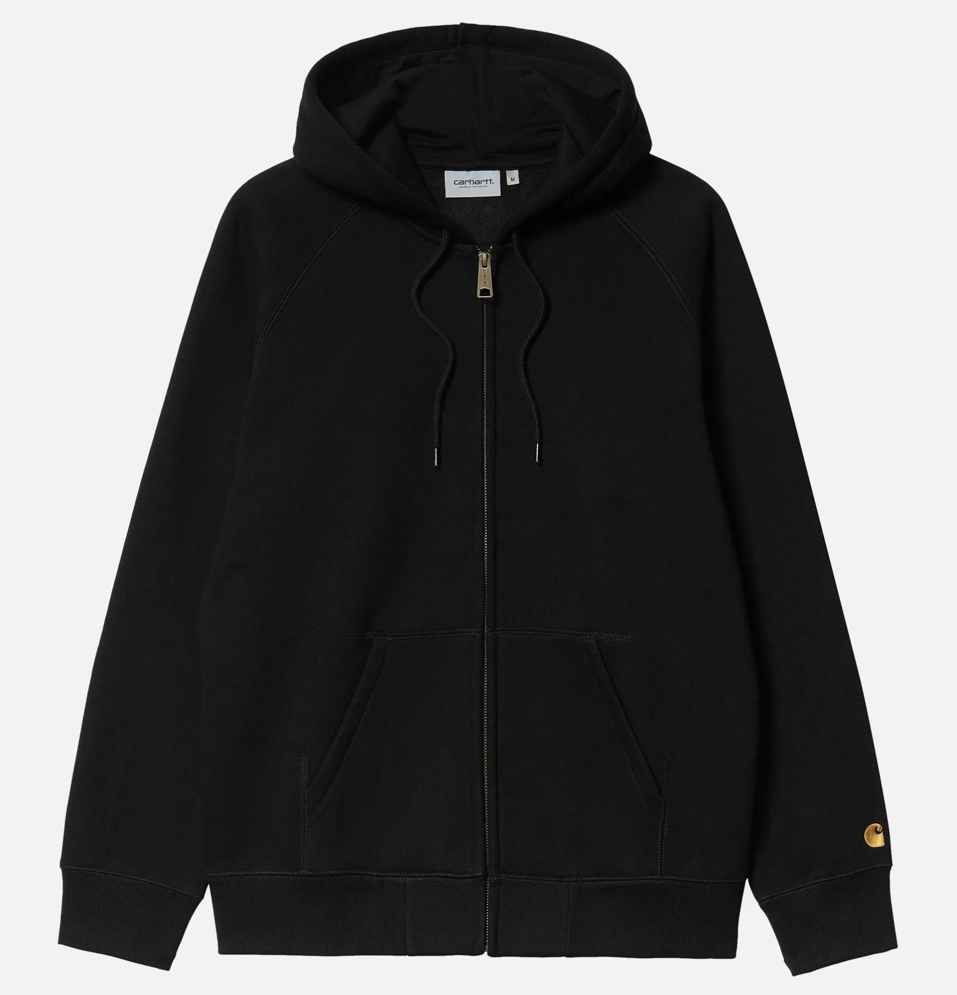 CARHARTT WIP Sweatshirts & Fleeces<Hooded Chase Jacket Black