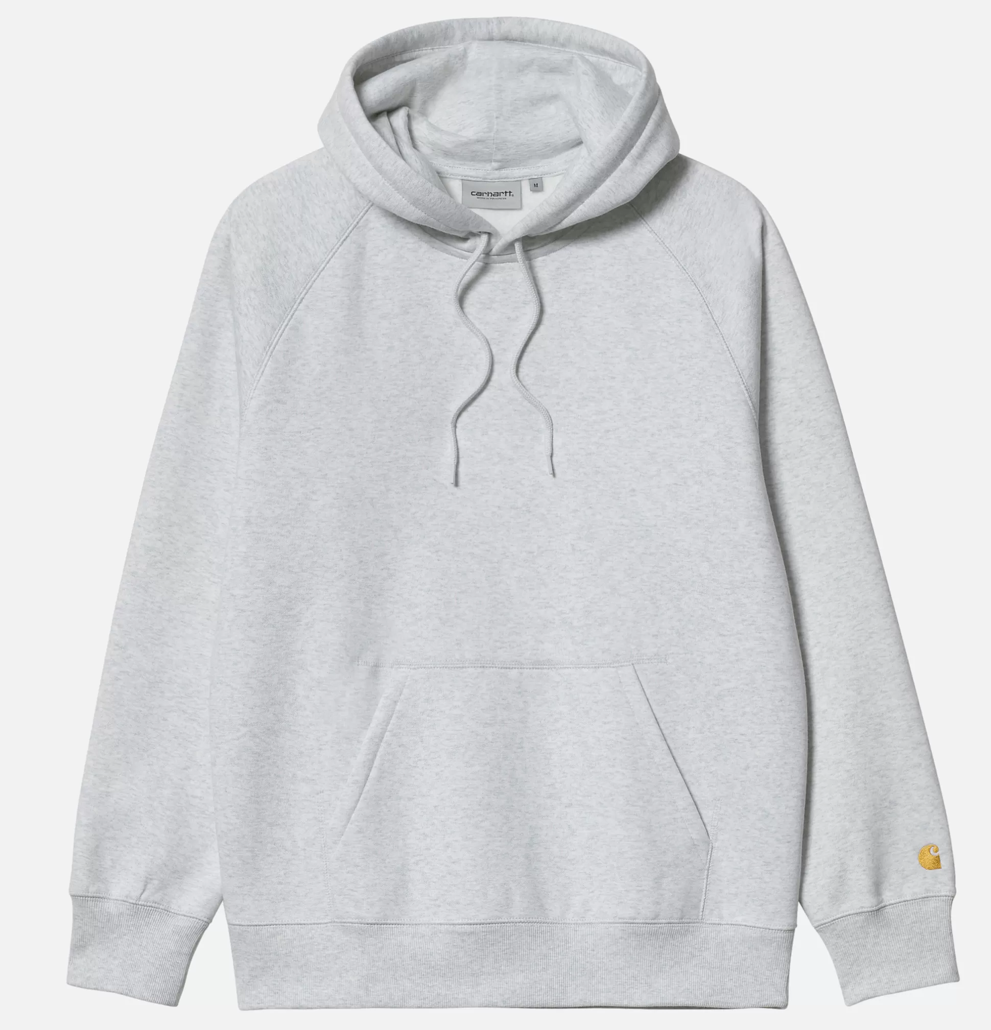 CARHARTT WIP Sweatshirts & Fleeces<Hooded Chase Sweatshirt Ash Grey Heather