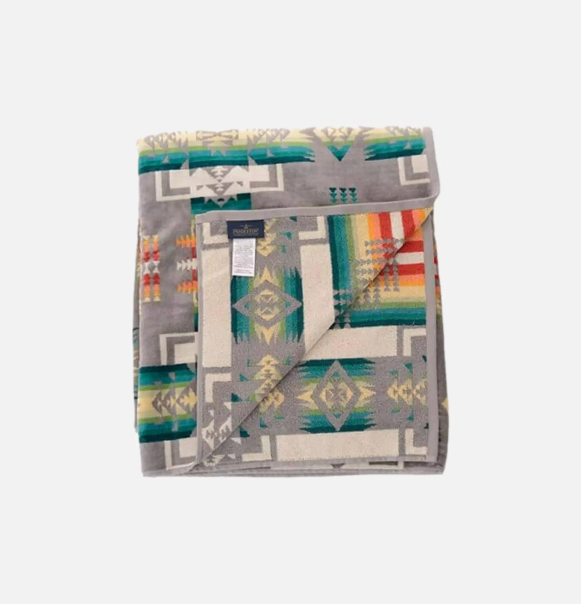 PENDLETON Maison<Jacquard Towel Chief Joseph Grey